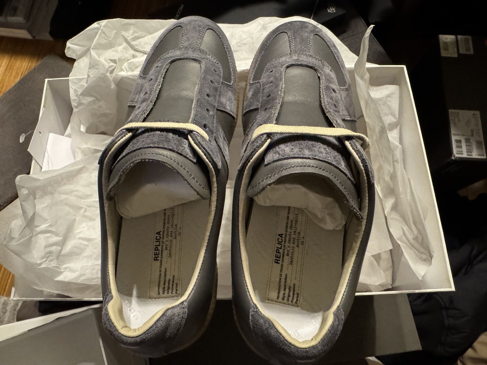 Maison Margiela Maison Margiela Replica Sneaker 'Grey' 41 Size US 8 / EU 41 - 6 Thumbnail
