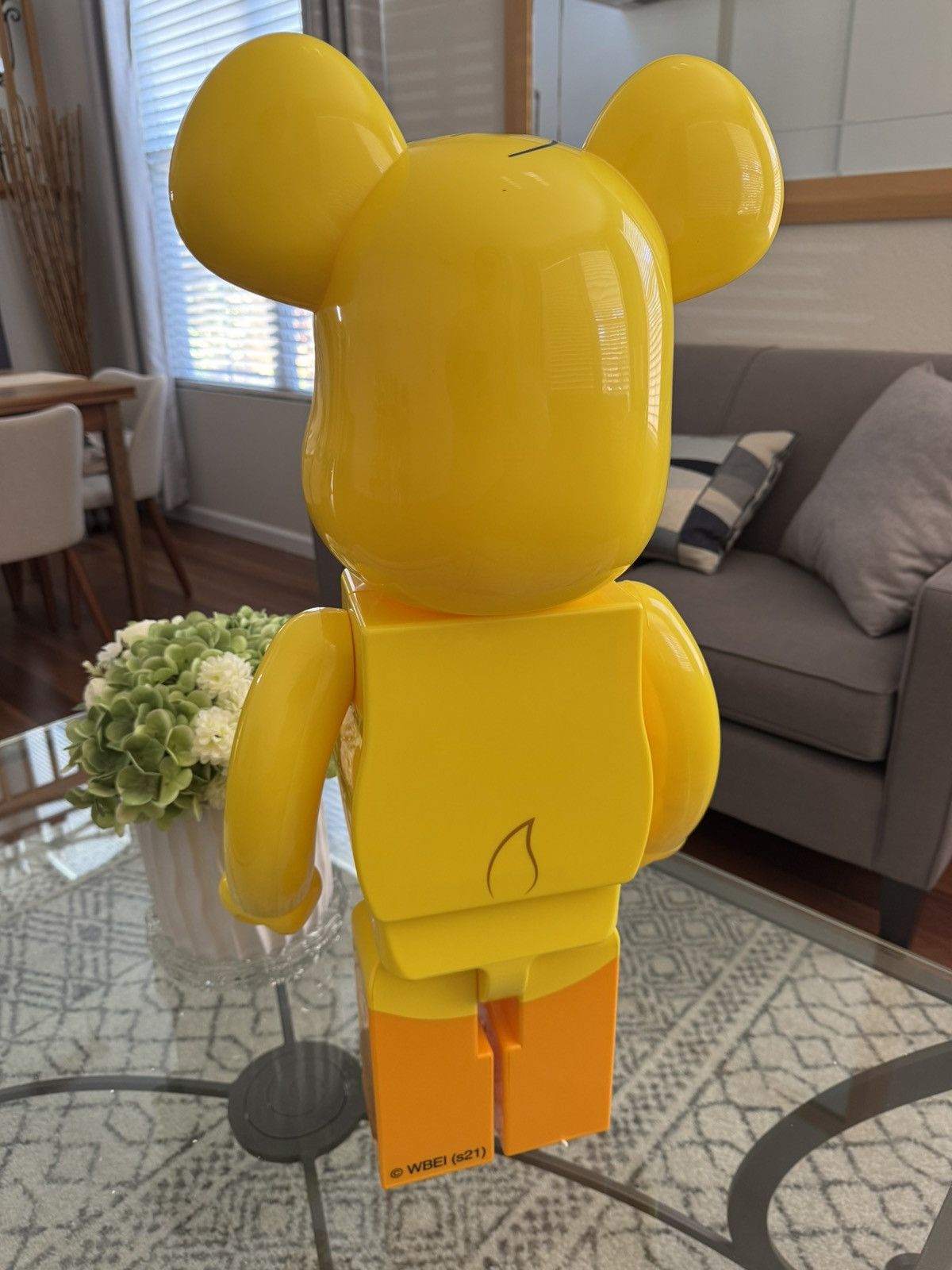 Warner Bros tweety bird looney toons bearbrick 1000% figure Size ONE SIZE - 3 Thumbnail