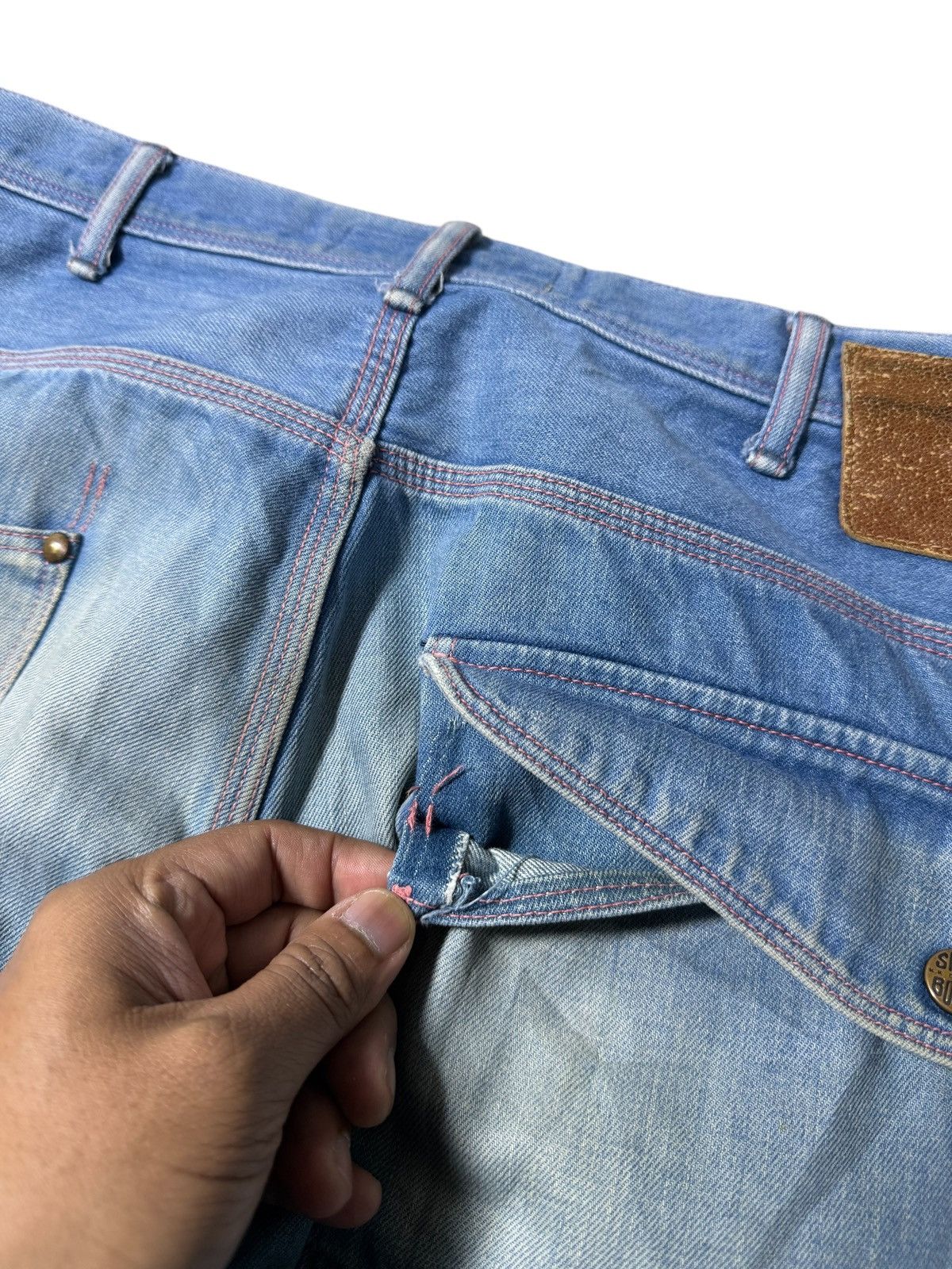 Spellbound Spellbound Japan Denim Jeans Workwear Style Size US 32 / EU 48 - 11 Thumbnail