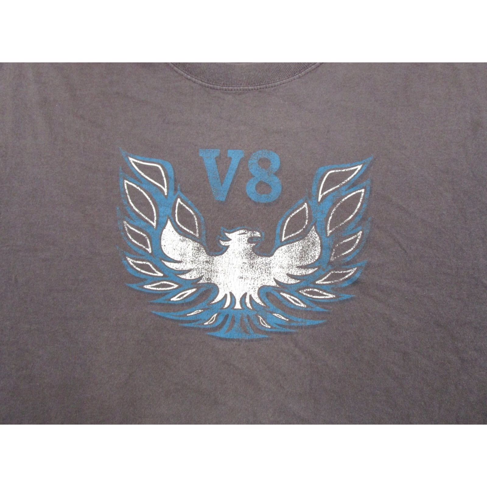 Delta VINTAGE Pontiac Firebird T-Shirt Delta Mens XL Brown Cotton Short Sleeve Crew Neck Streetwear Logo 90s Cars Visible Size US XL / EU 56 / 4 - 2 Thumbnail