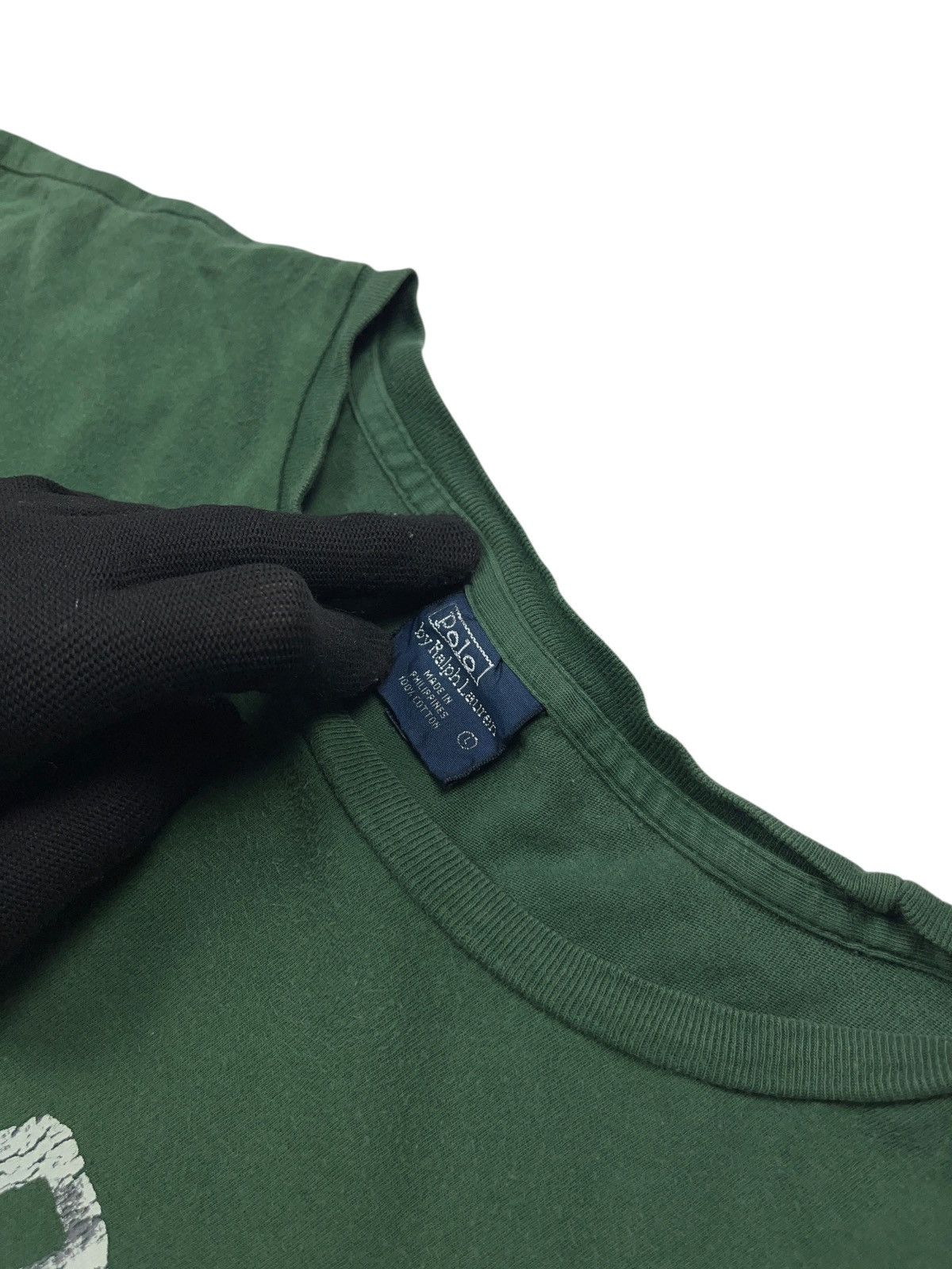 Polo Ralph Lauren × Vintage Vintage Polo Ralph Lauren Faded Varsity D-33 T-shirt Size US L / EU 52-54 / 3 - 6 Thumbnail