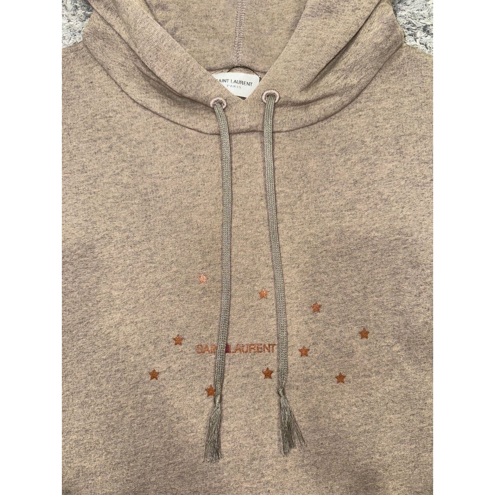 Yves Saint Laurent Saint Laurent Stars Archive Logo Hoodie Sweatshirt L Large Size US L / EU 52-54 / 3 - 4 Thumbnail