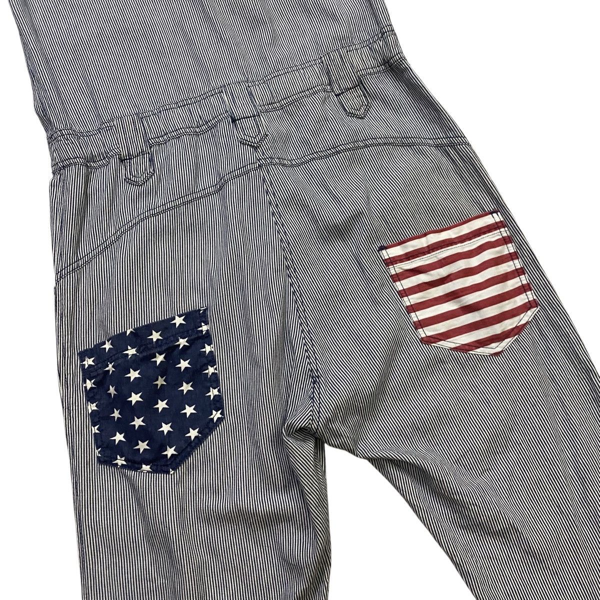 Japanese Brand CTPO Market hickori coverall patchwork Size M / US 6-8 / IT 42-44 - 4 Thumbnail