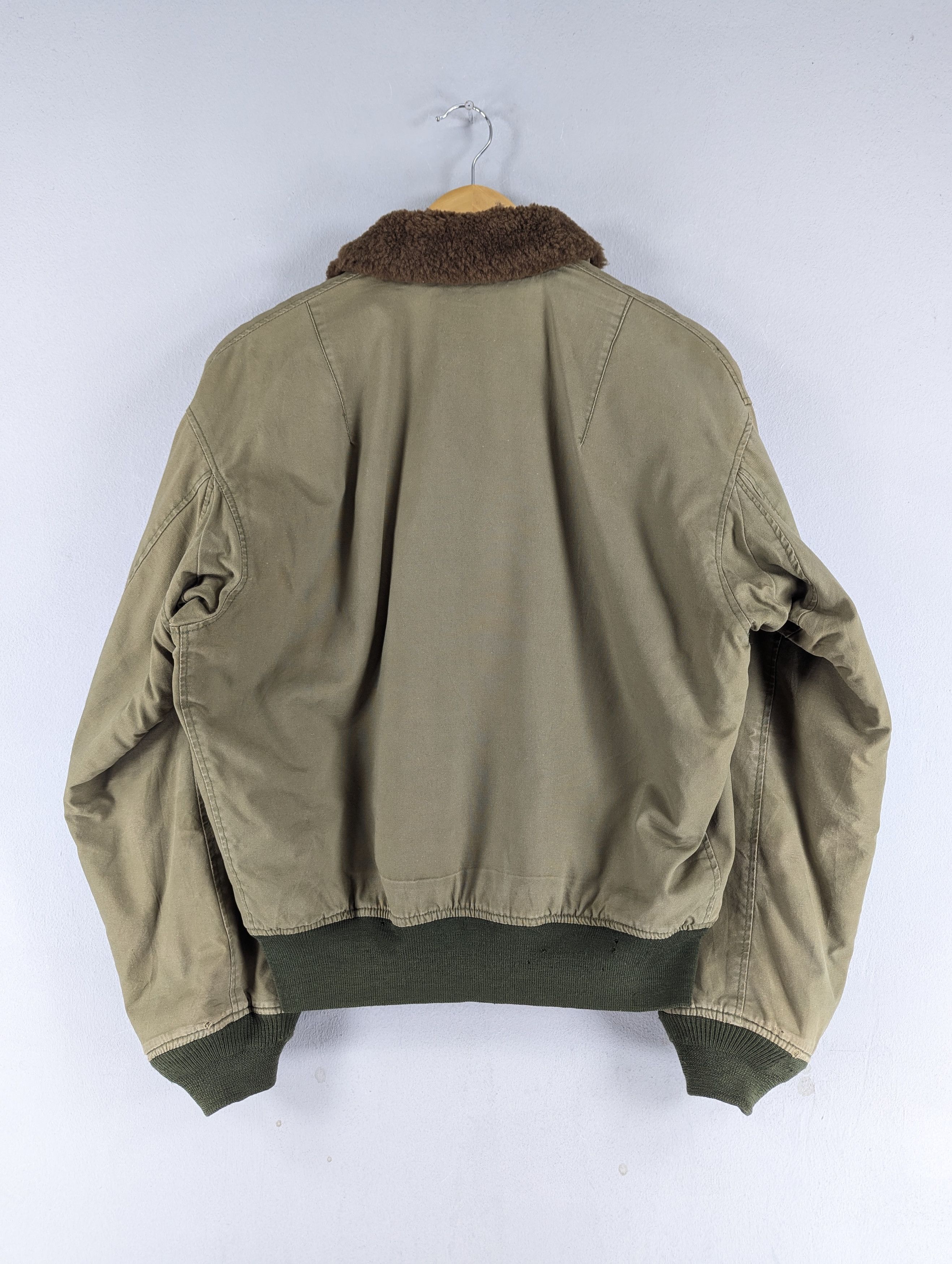 Vintage Vintage B-15A Houston Military Bomber Flight Jacket Size US M / EU 48-50 / 2 - 12 Thumbnail