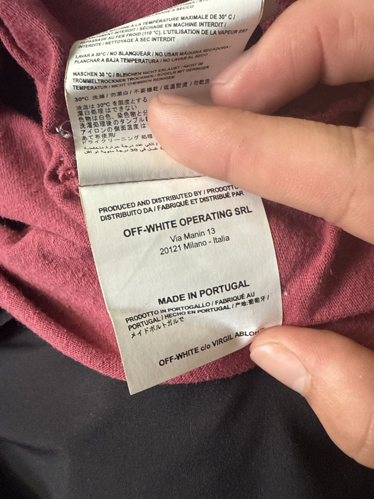Off-White Off-White T-Shirt Size US S / EU 44-46 / 1 - 1 Thumbnail