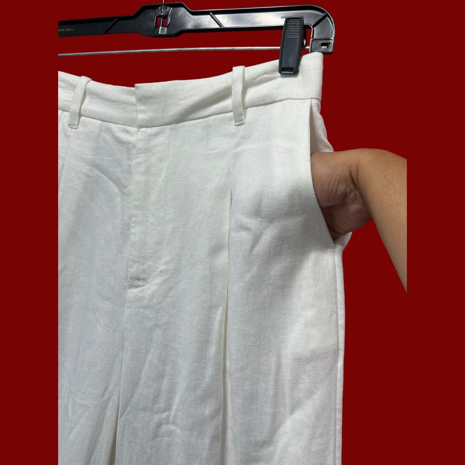 Other Free Assembly - Women's High-Rise Wide-Leg Pleated Pants - W Size 25" / US 0 / IT 36 - 20 Thumbnail