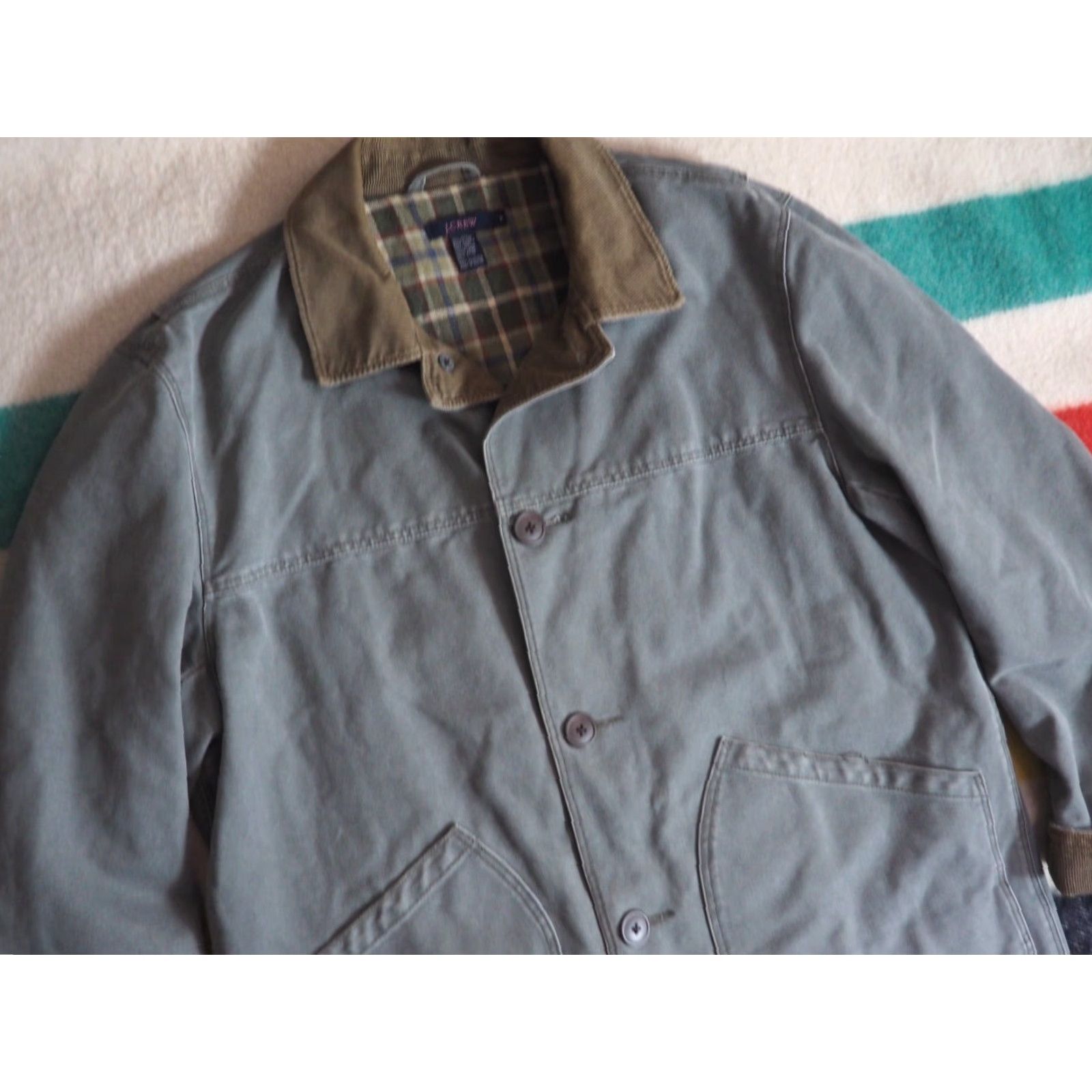 J.Crew VINTAGE J.CREW Chore Jacket Shirt Coat? Size US M / EU 48-50 / 2 - 3 Thumbnail