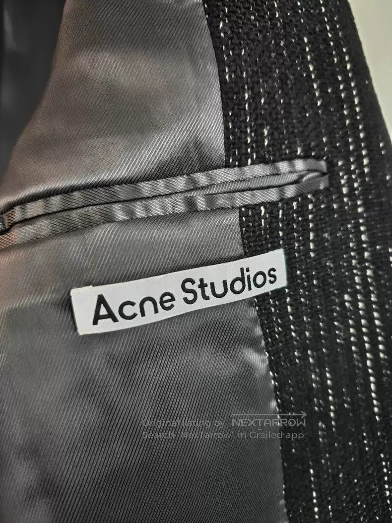 Acne Studios Acne Studios Mixed Fabric Wool Coat Size US S / EU 44-46 / 1 - 4 Thumbnail