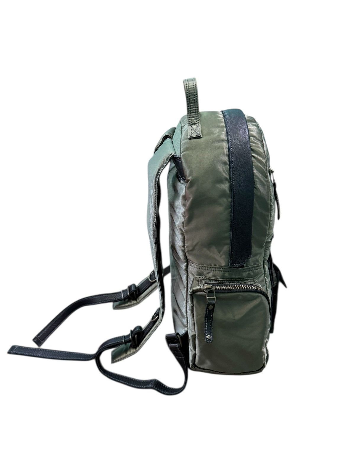 Japanese Brand RARE JYO ARVINISTA NYLON LEATHER BACKPACK Size ONE SIZE - 9 Thumbnail