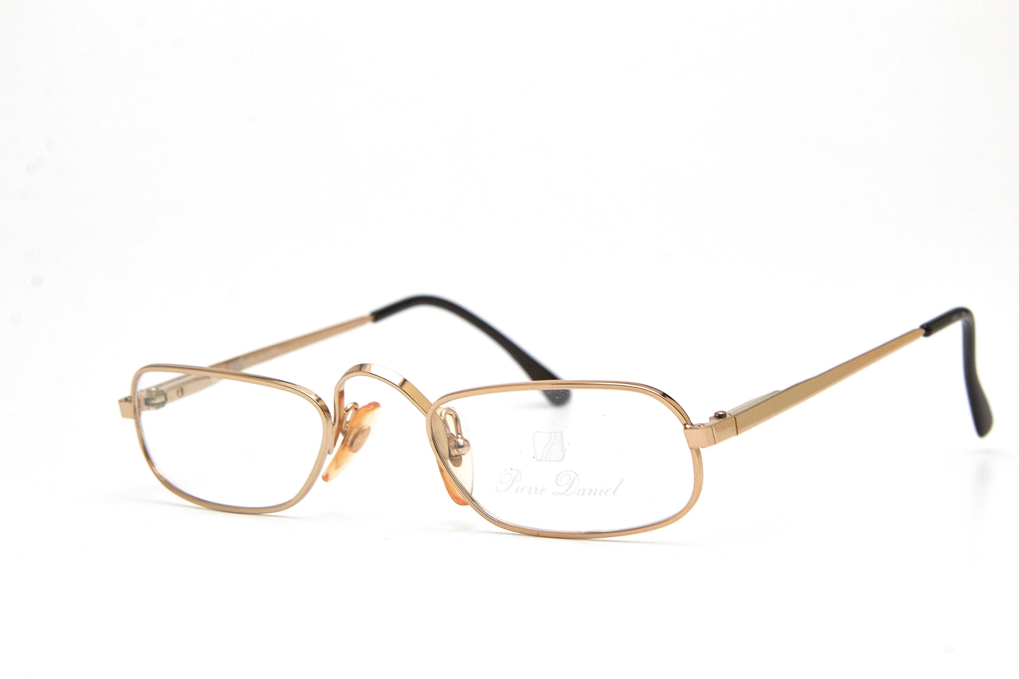 Vintage Old Money Pierre Daniel Gold Half-Oval Quiet-Lux Specs Size ONE SIZE - 1 Thumbnail
