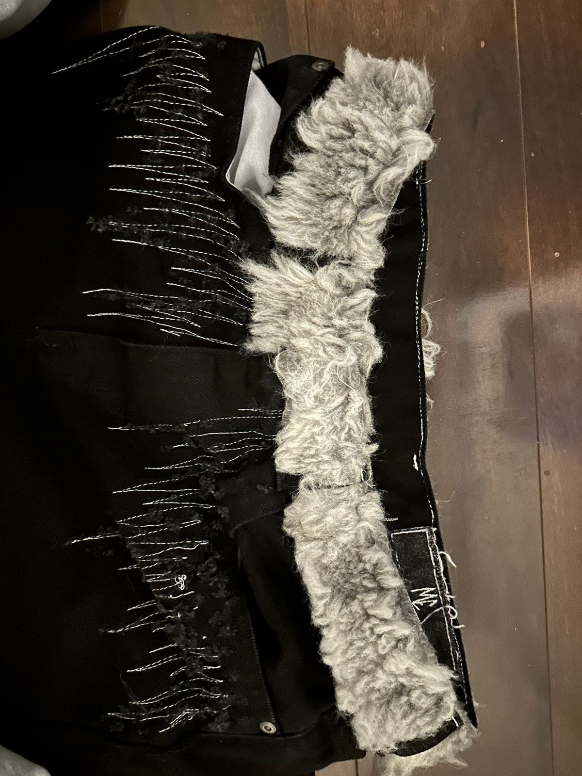 Other Custom flared fur pants Size US 32 / EU 48 - 2 Thumbnail