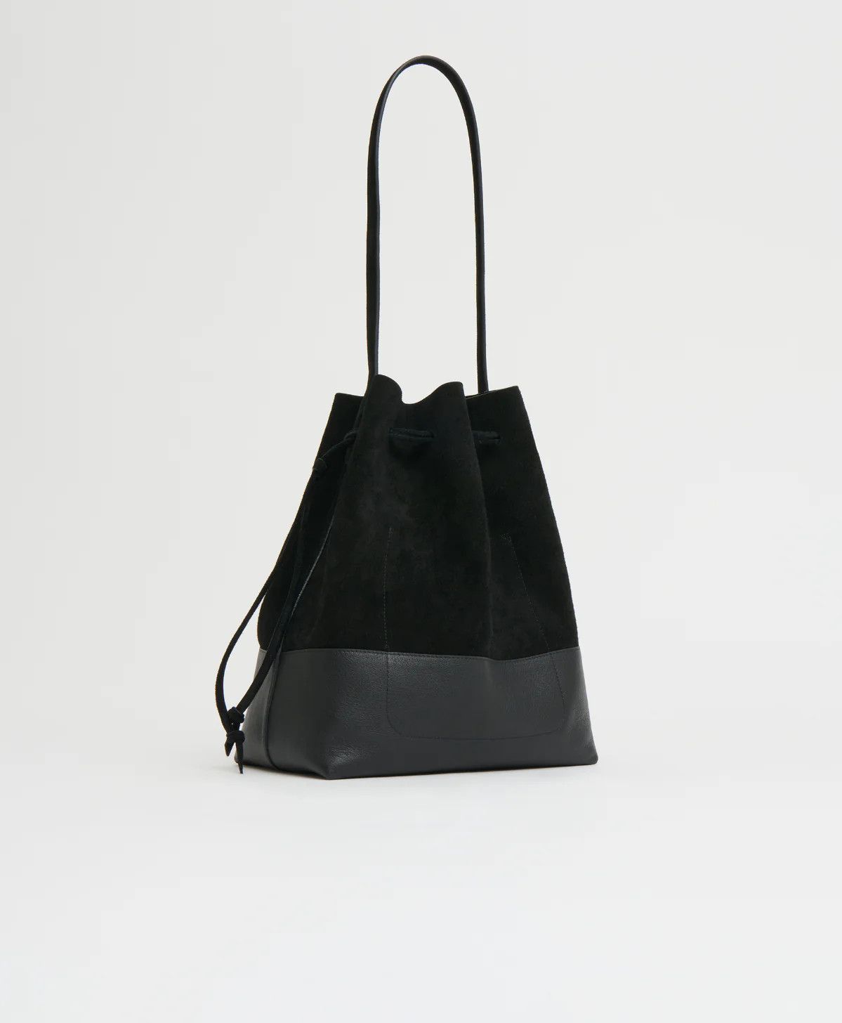 Mansur Gavriel os11x0326 Size: OS / Drawstring Cabas Bag in Black Size ONE SIZE - 3 Thumbnail