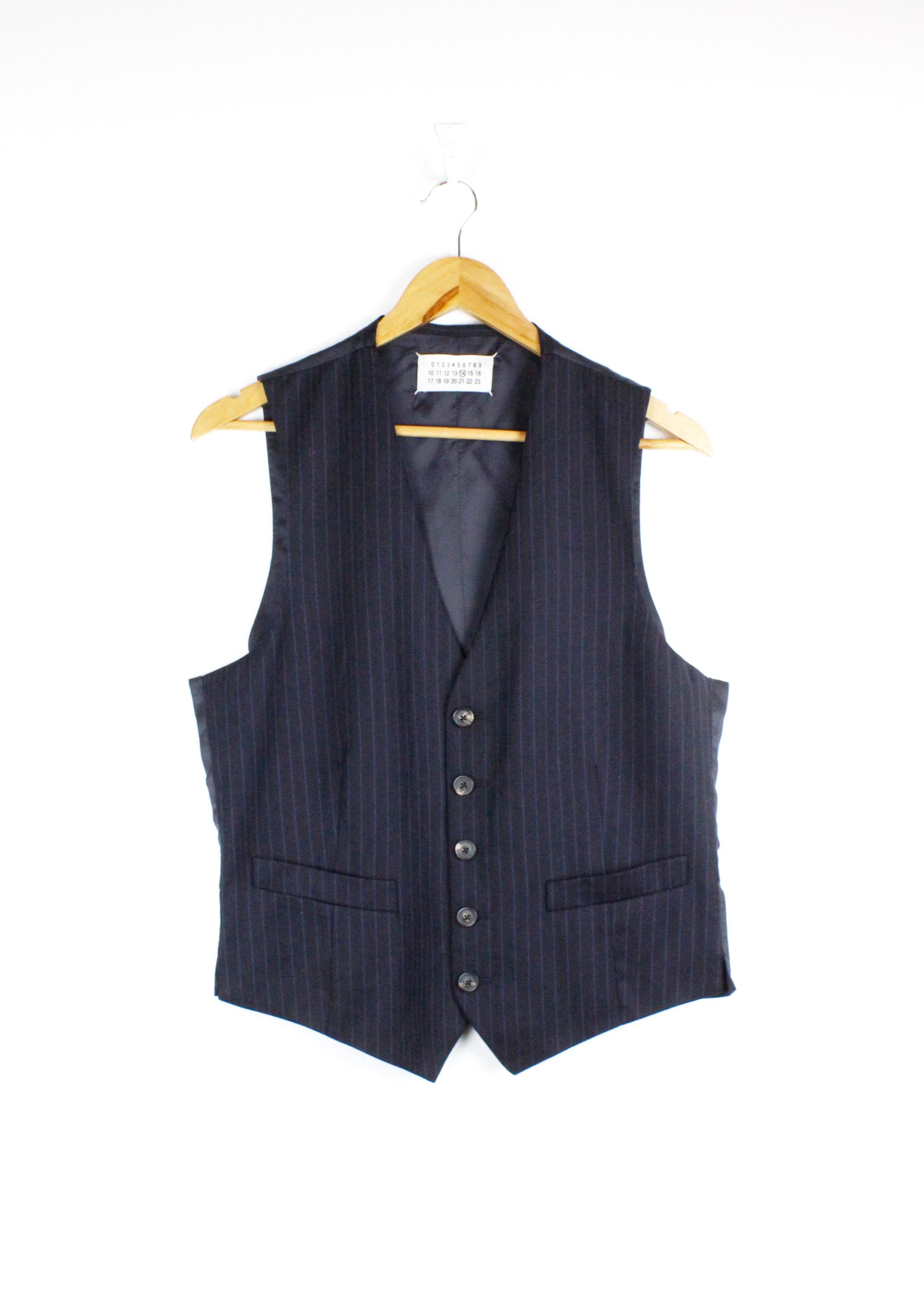 Maison Margiela Archive Maison Margiela Line (14) Wool Vest Waistcoat Size US M / EU 48-50 / 2 - 1 Thumbnail