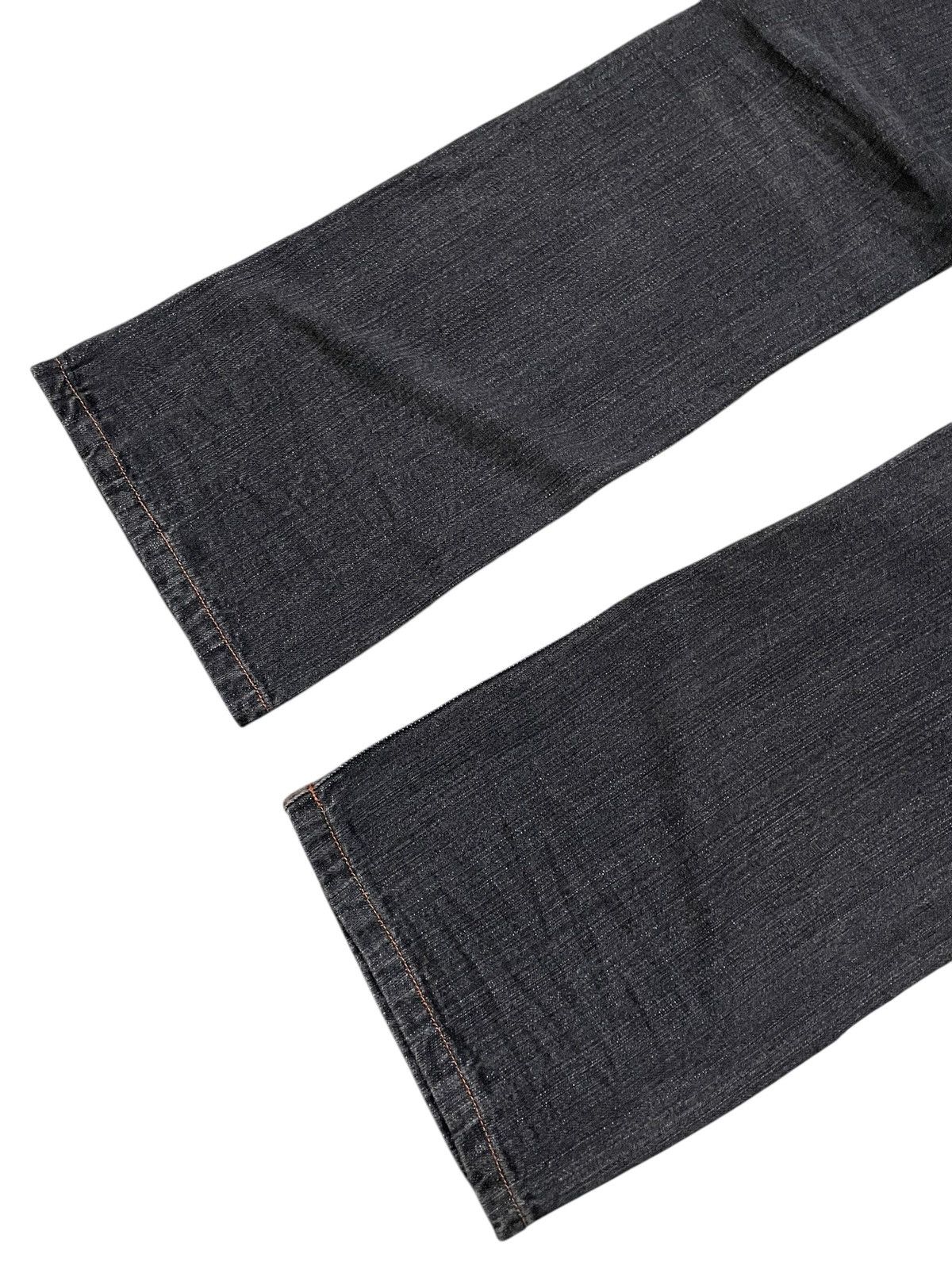 Japanese Brand × Le Grande Bleu (L.G.B.) × Vintage Peace Symbol Japanese Brand Flared Denim Jeans Size US 30 / EU 46 - 5 Thumbnail
