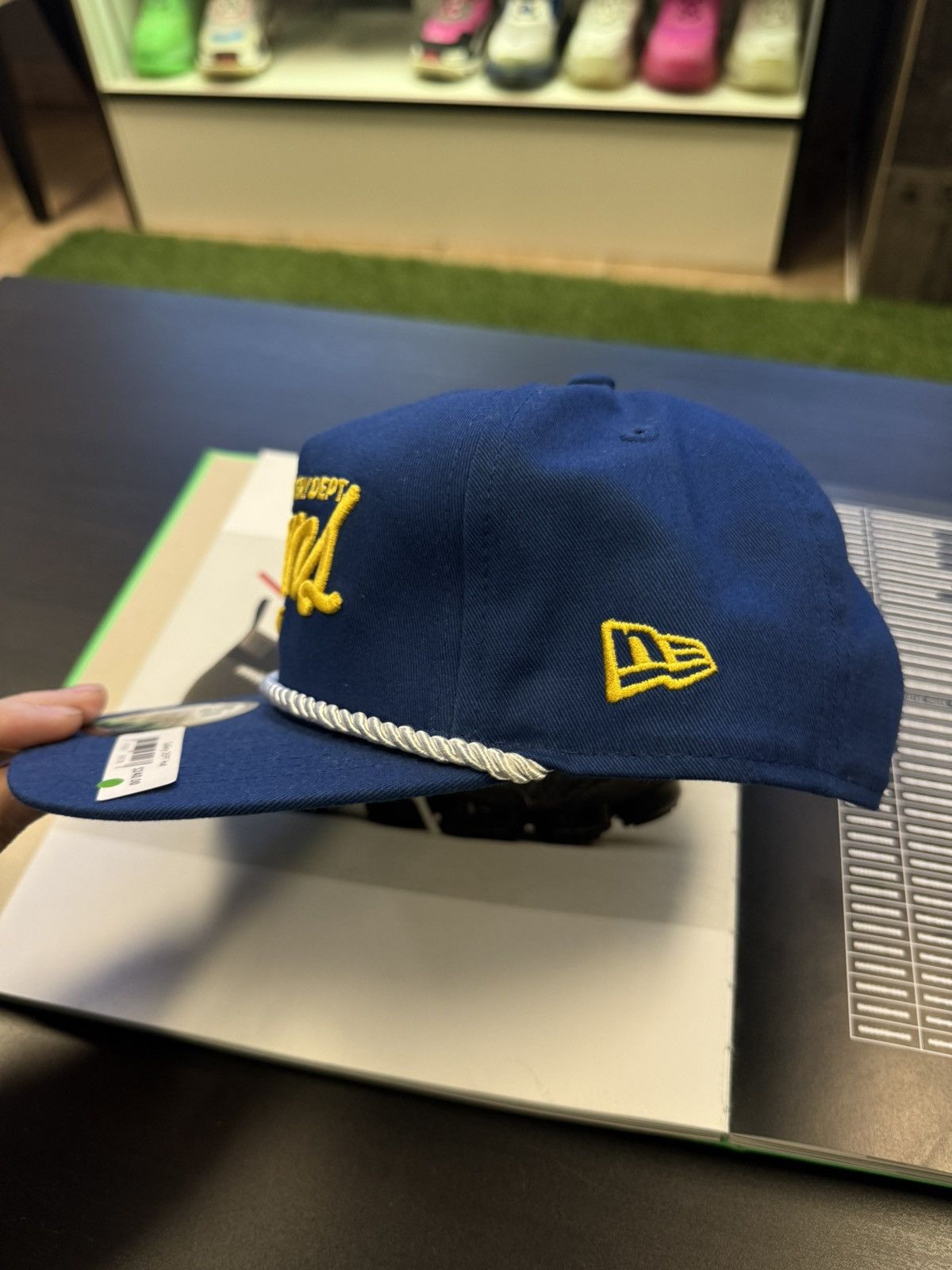 Gallery Dept. Gallery DEPT NFL Rams Hat Blue SnapBack Size ONE SIZE - 5 Thumbnail