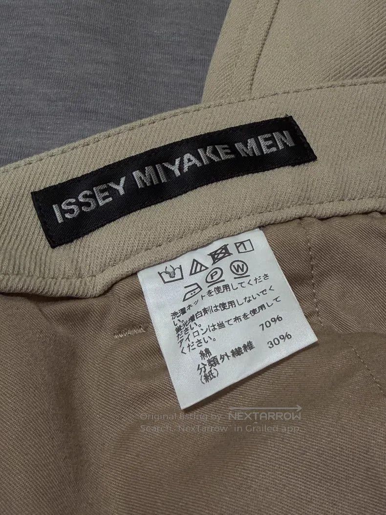 Issey Miyake Issey Miyake size:3 Beige Trousers Size US 26 / EU 42 - 3 Thumbnail