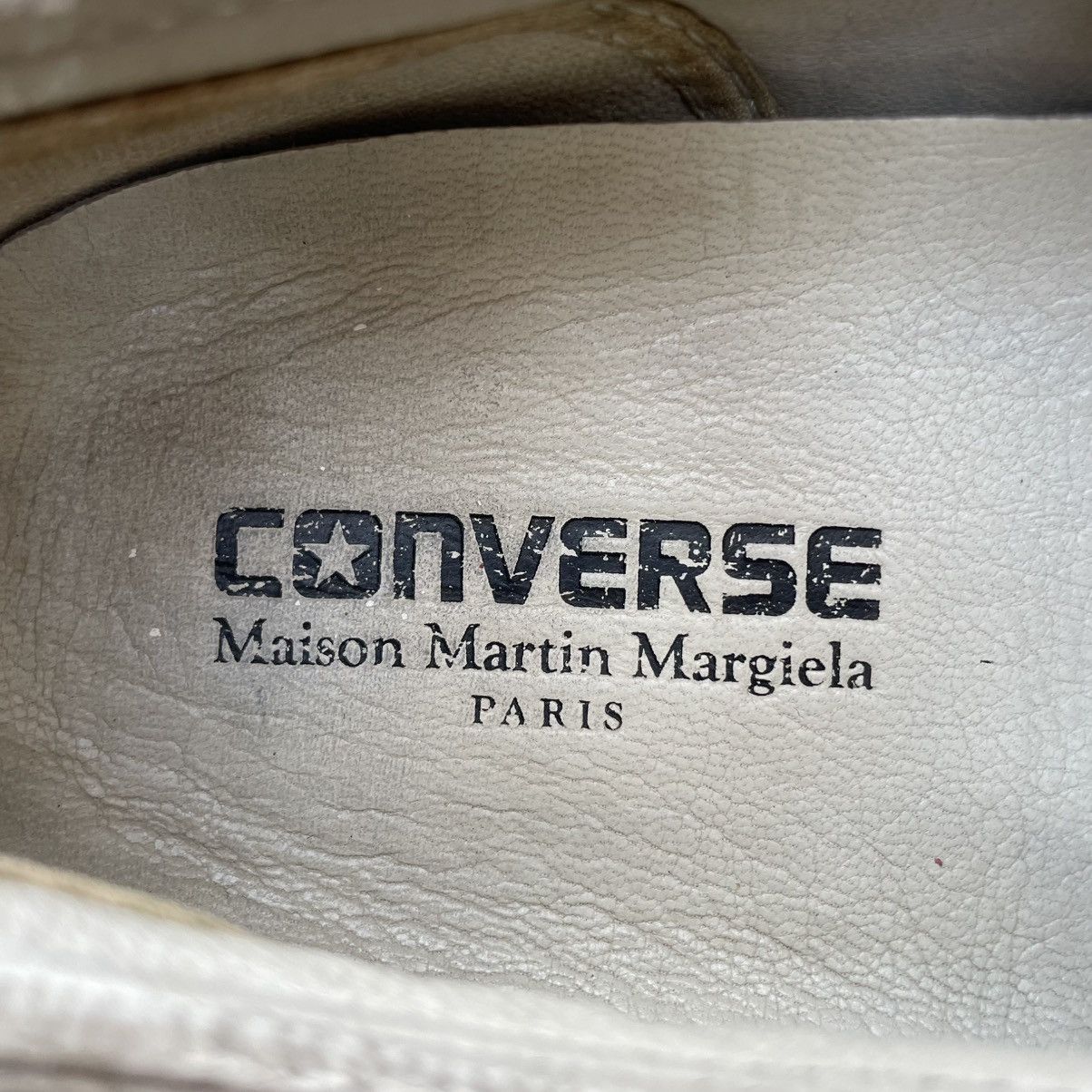 Converse × Maison Margiela Converse x Maison Margiela Jack Purcell Low 'Paint Crack' Size US 13 / EU 46 - 10 Thumbnail