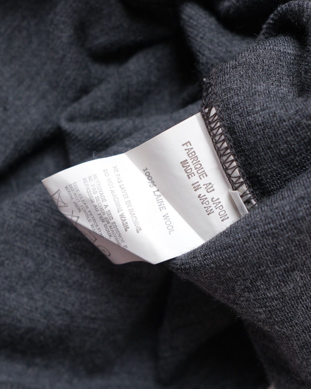 Yohji Yamamoto Y's by Yohji Yamamoto Turtle Neck Long Sleeve Size US M / EU 48-50 / 2 - 5 Thumbnail