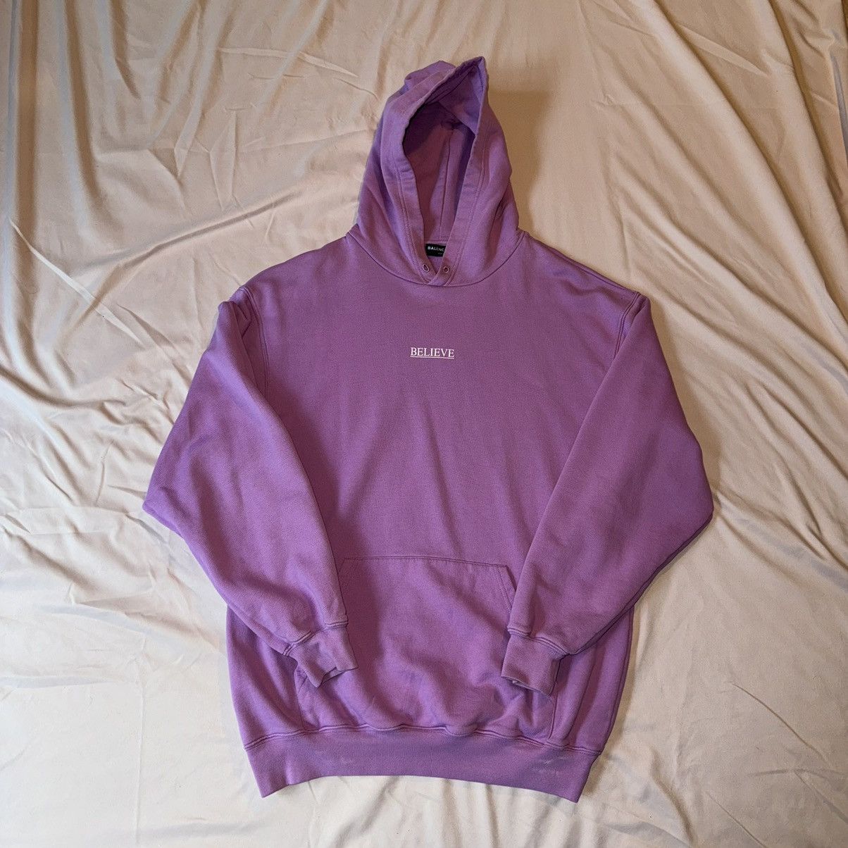 Balenciaga believe hoodie hotsell