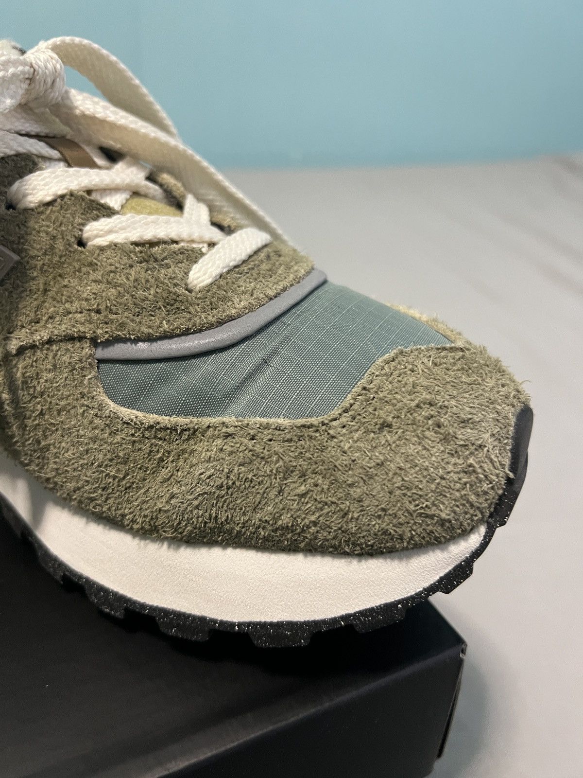New Balance × Stone Island Stone Island x New Balance 574 Legacy Size US 8.5 / EU 41-42 - 5 Thumbnail
