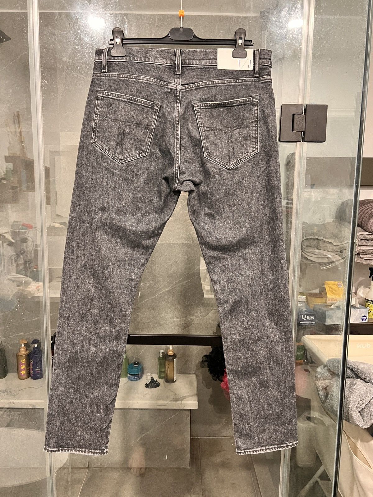 Tiger of Sweden Tiger Of Sweden Men Jeans 32x32” Dark Grey Size US 32 / EU 48 - 2 Thumbnail