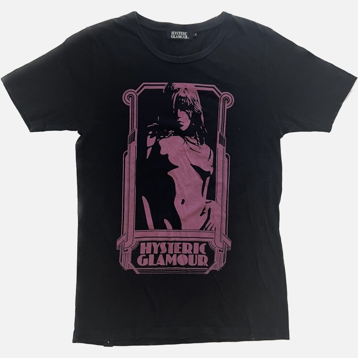 Image of Hysteric Glamour T-Shirt in Black, Men's (Size Small)