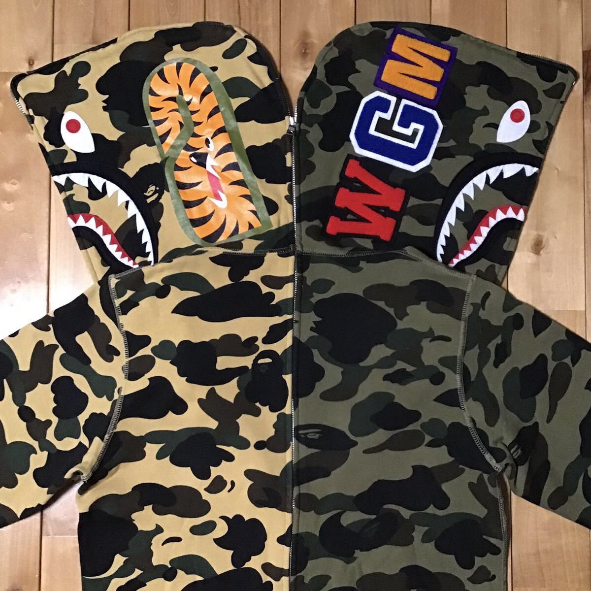 Bape BAPE separate shark full zip hoodie 1st camo a bathing ape Size US M / EU 48-50 / 2 - 2 Thumbnail
