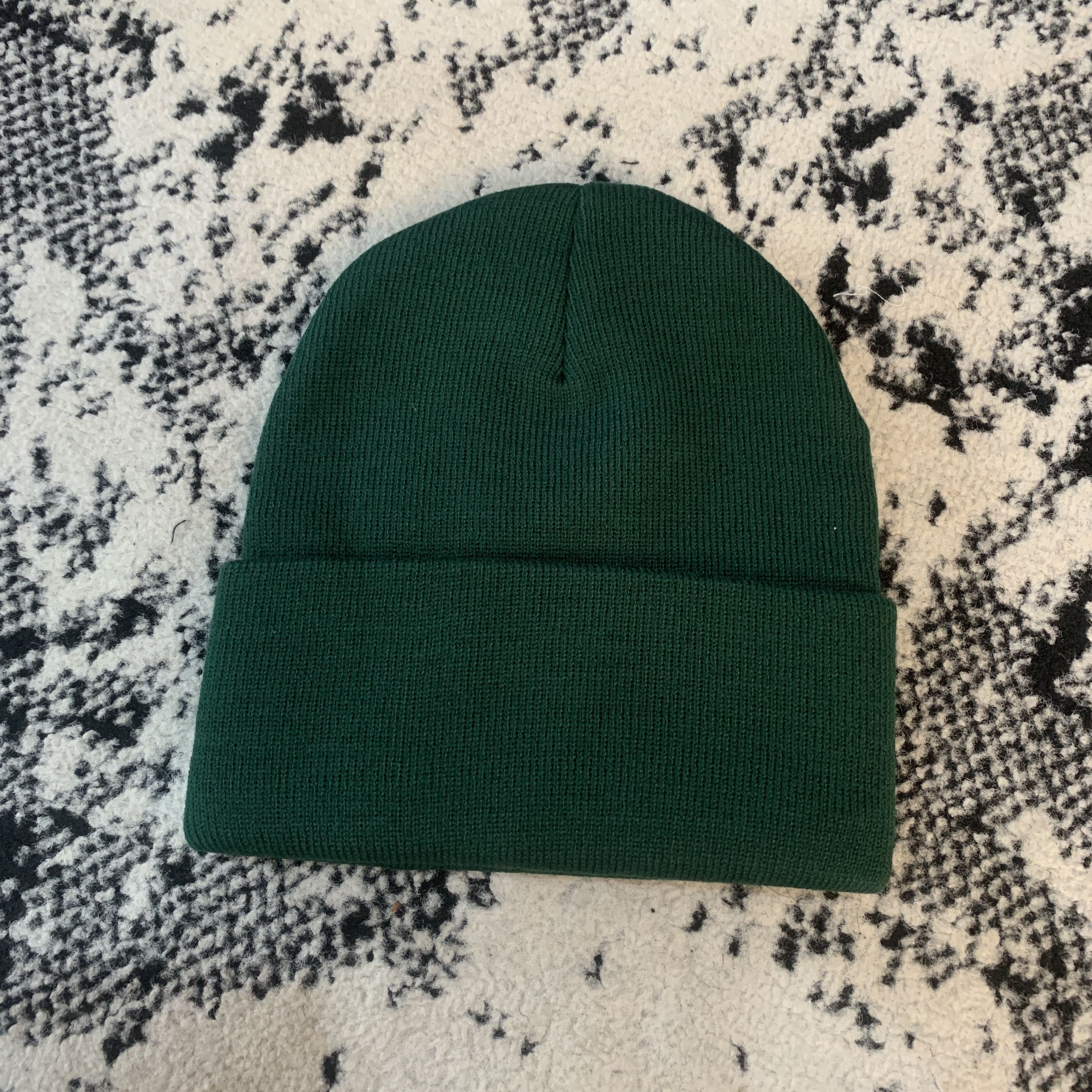 Stussy STUSSY BIG STOCK CUFF BEANIE - FOREST Size ONE SIZE - 3 Thumbnail