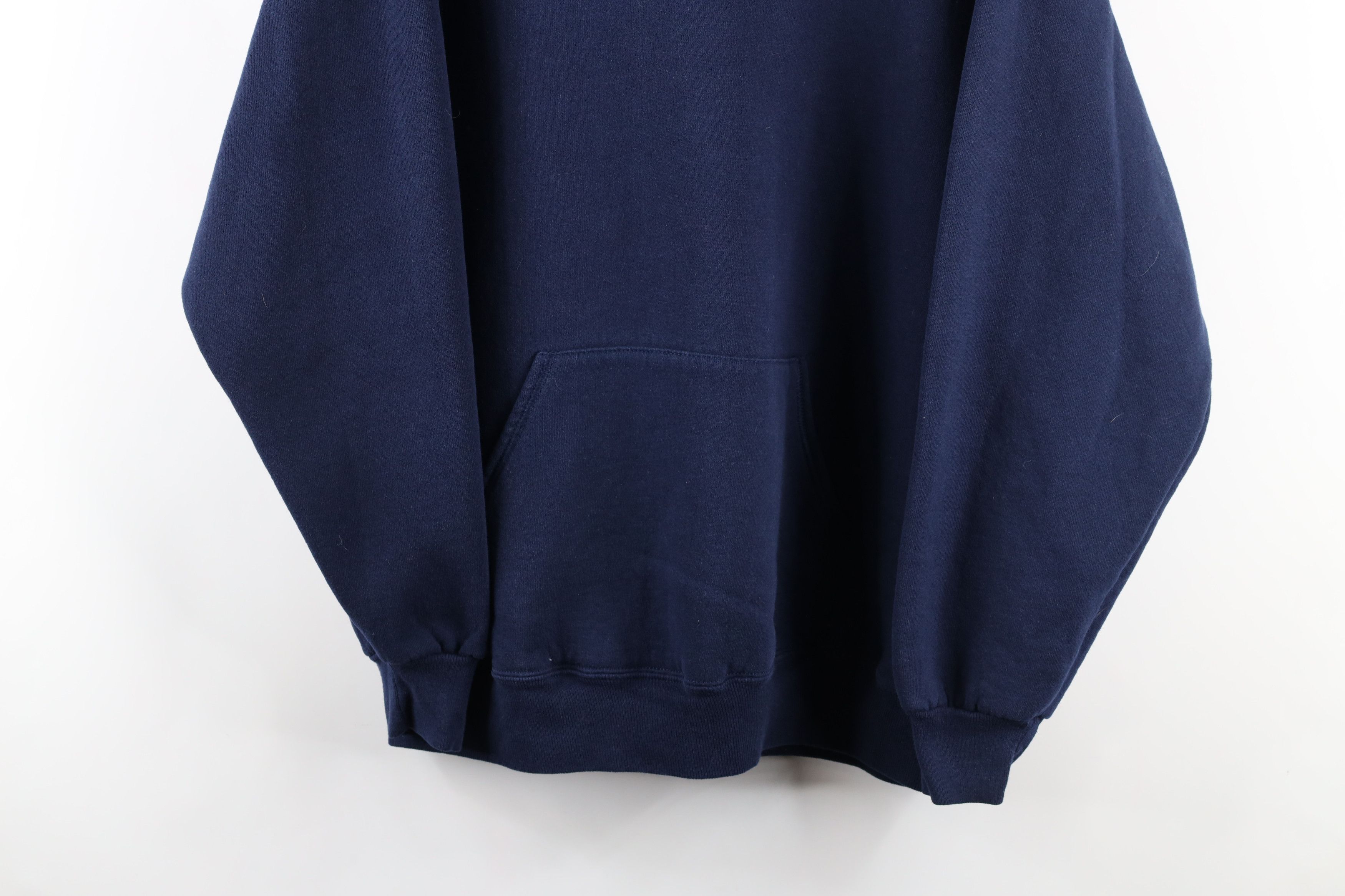 Vintage Vintage 90s Streetwear Heavyweight Hoodie Sweatshirt USA Size US L / EU 52-54 / 3 - 3 Thumbnail