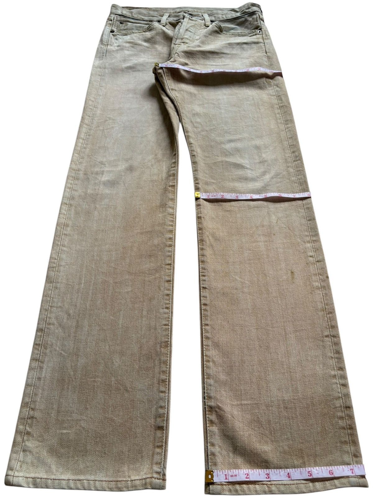 Spellbound Vintage Spellbound Cream Rusty Wash Jeans Size US 28 / EU 44 - 13 Thumbnail