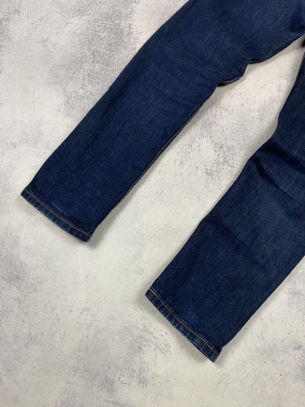 Levi's Levis Strauss & Co 502 Dark Blue Denim Jeans 32 x 32 Size US 33 - 4 Thumbnail