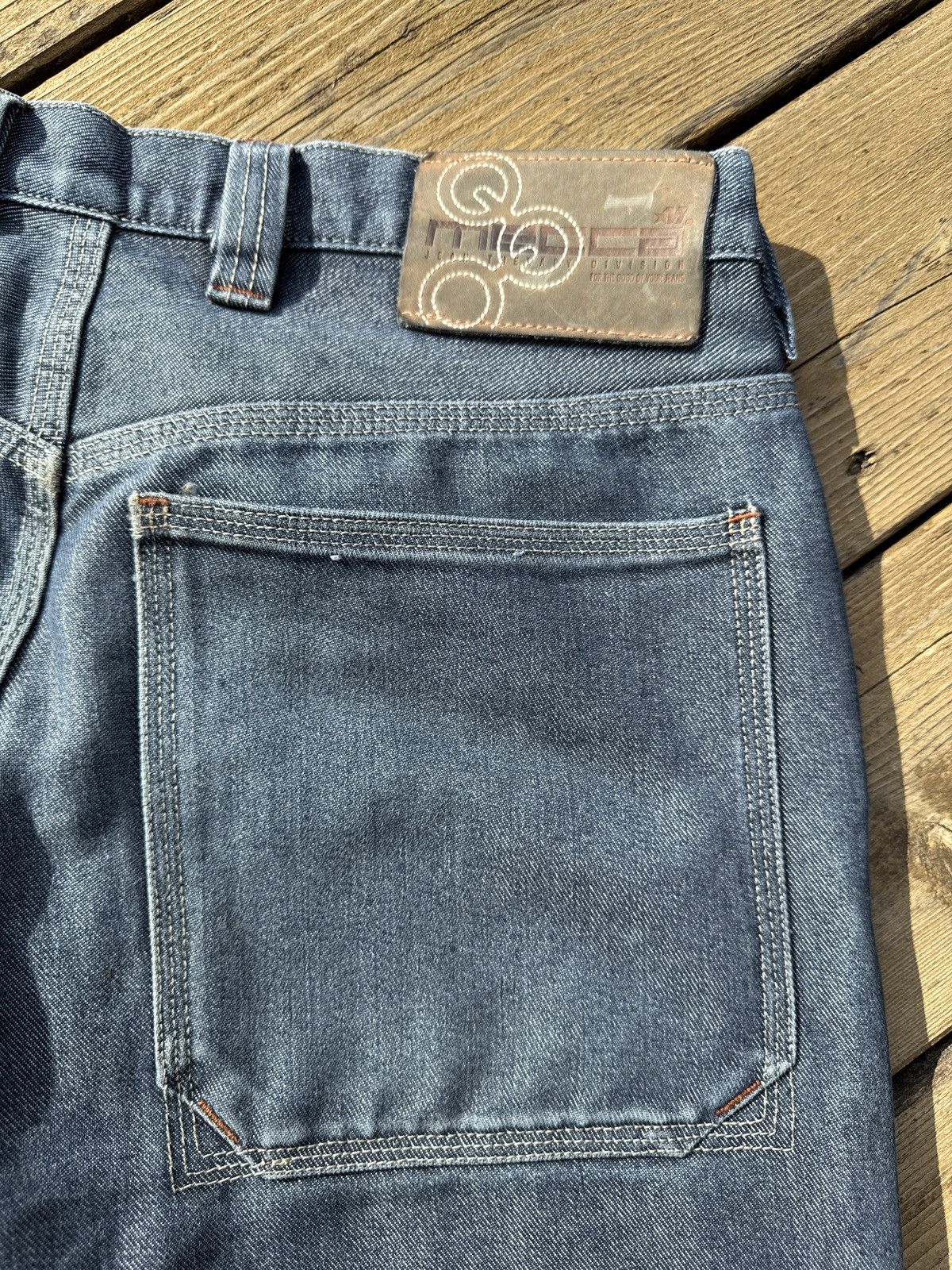 Mecca VINTAGE Mecca Jeans Mens 34 Blue Denim Y2K Big Pockets 34x32 Size US 34 / EU 50 - 17 Thumbnail