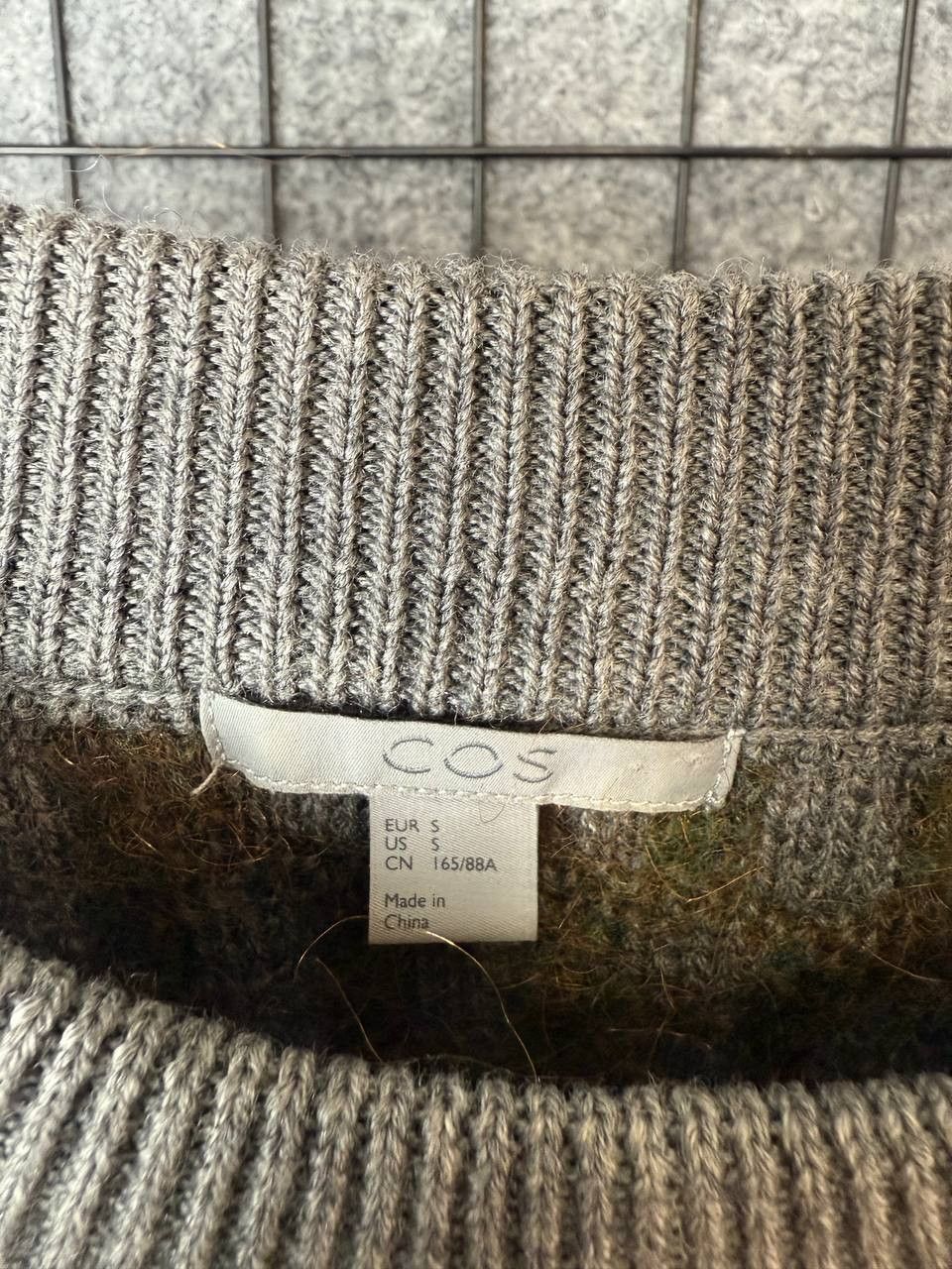 Cos Cos Wool Sweater Pixel Pattern Size S\M Size US S / EU 44-46 / 1 - 3 Thumbnail