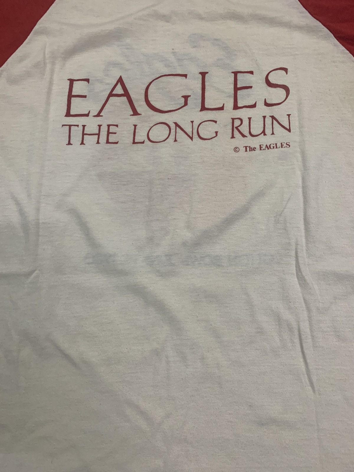 Band Tees × Vintage 1980 Eagles Long Run Cotton Bowl T- Shirt Vintage 80’s Size US M / EU 48-50 / 2 - 4 Thumbnail
