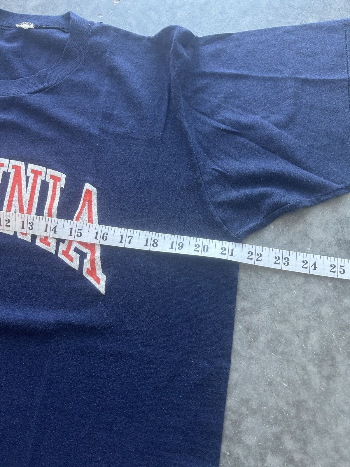 Vintage Vintage 80s University of Virginia Graphic Tee Size US M / EU 48-50 / 2 - 5 Thumbnail