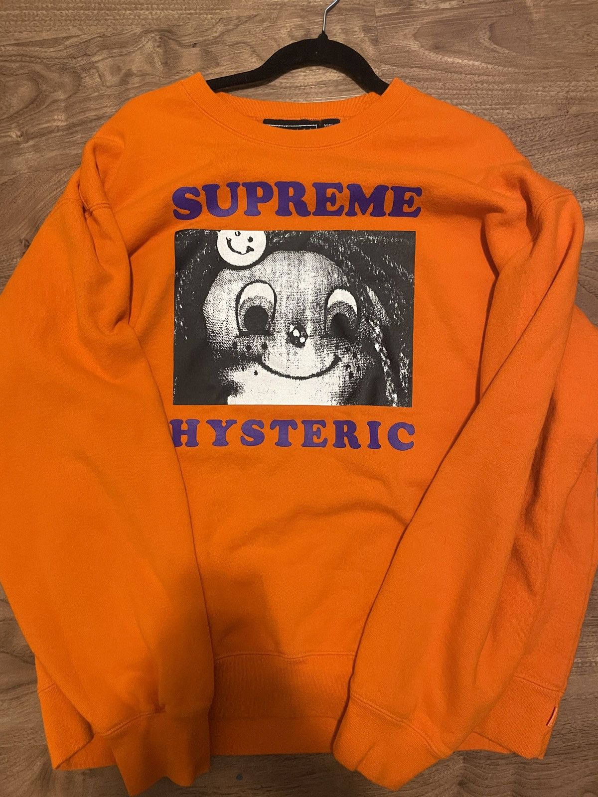 トップス Hysteric Glamour orange print sweat トップス Hysteric Glamour orange print sweat Orange Hysteric