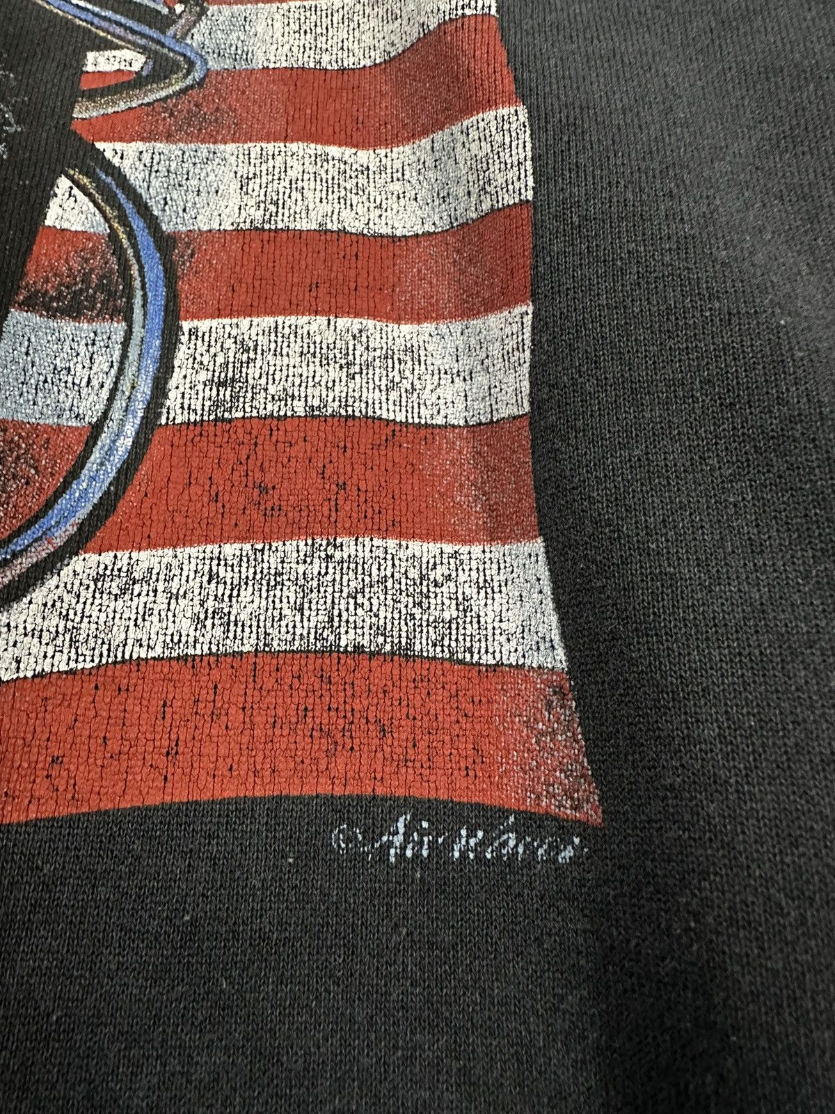Vintage Vintage 90s American Breed Oklahoma Biker Sweatshirt Size US S / EU 44-46 / 1 - 5 Thumbnail