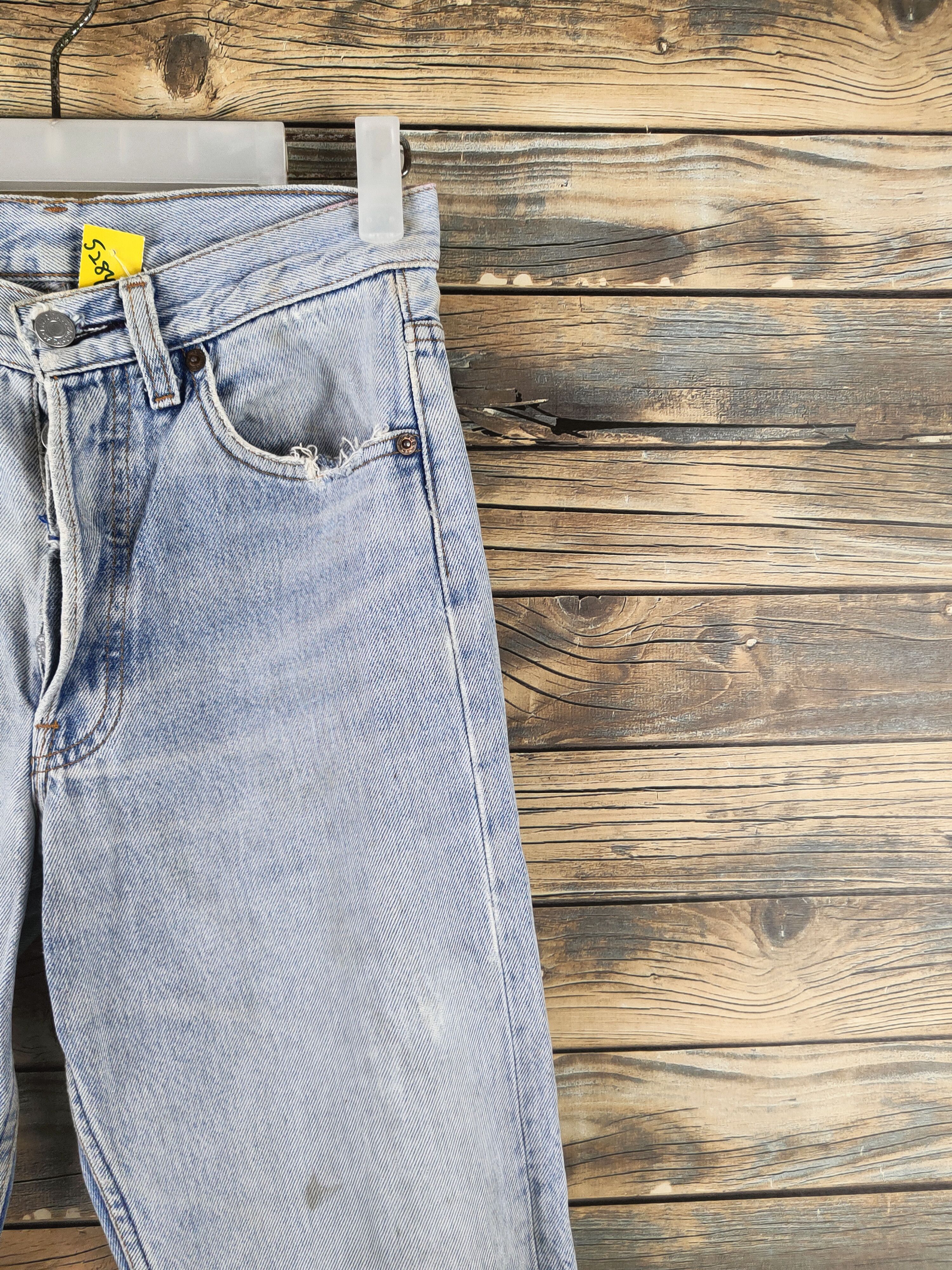 Levi's DL Vintage 80' Levi's Distressed Ripped Denim Jeans #S2846 Size US 28 / EU 44 - 5 Thumbnail