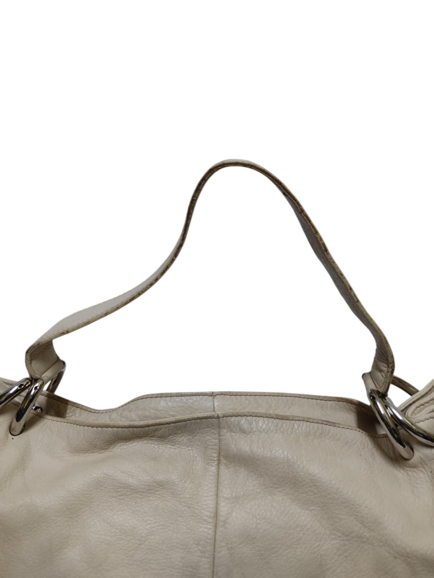 Furla FURLA WHITE LEATHER SHOULDER BAG Size ONE SIZE - 7 Thumbnail