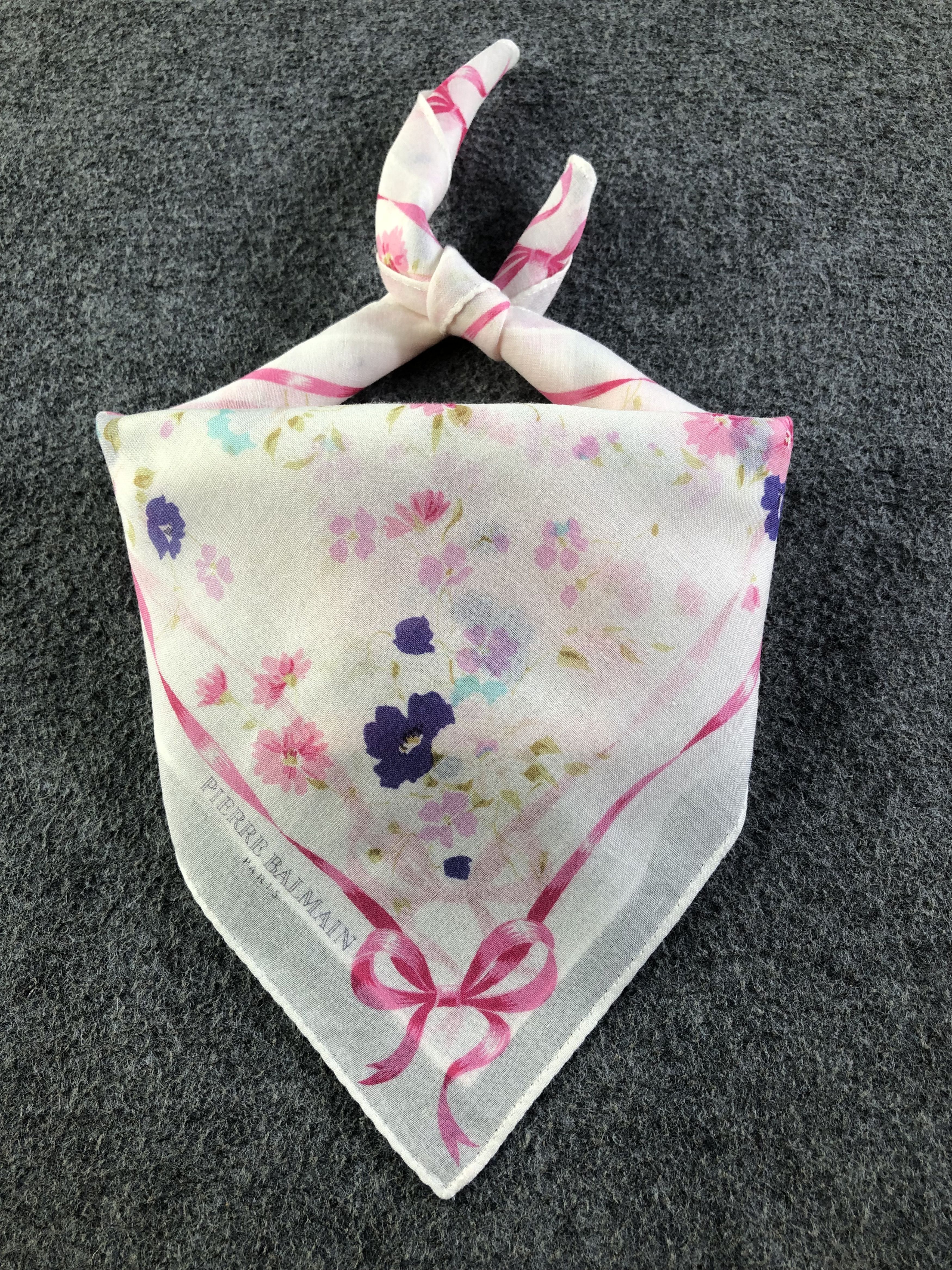 Pierre Balmain Pierre Balmain Handkerchief / Bandana / Neckerchief C353 Size ONE SIZE - 1 Thumbnail