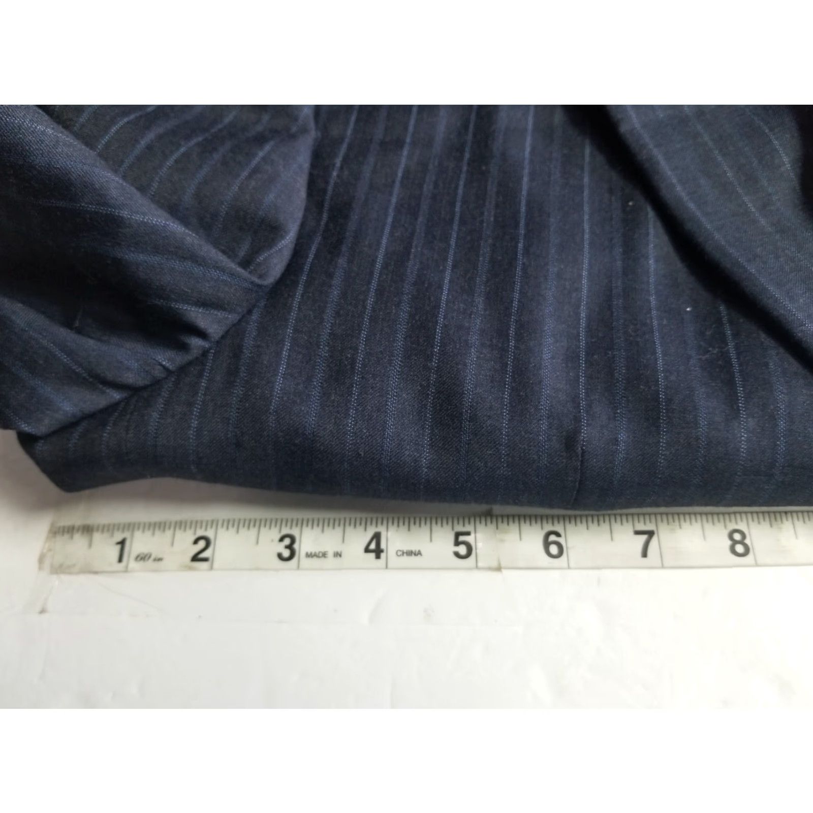 Nordstrom Hickey Freeman Blazer Wool Sport Coat Blue 48R Men Regular Jacket 2 Piece Tweed Business Size 48R - 3 Thumbnail