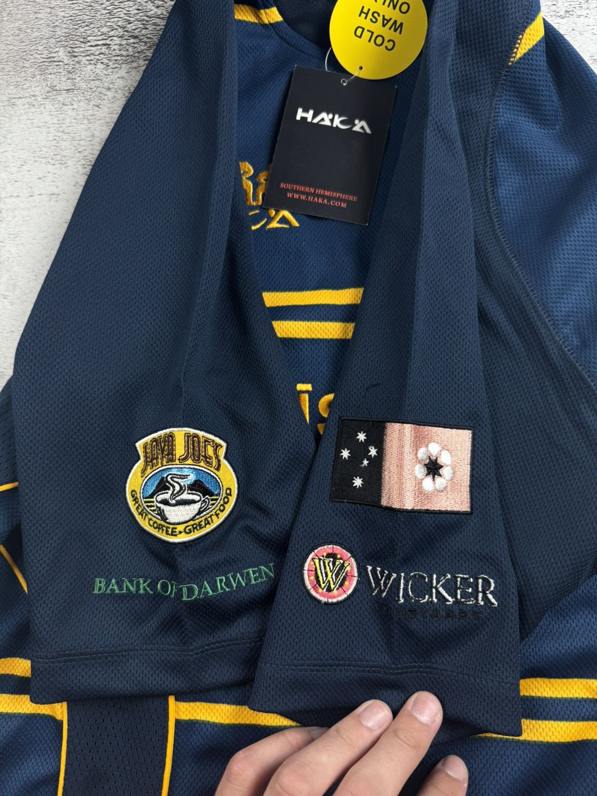 Vintage NEW Northern Territory RFC Pro Away HAKA Memorabilia 2009 Rugby Polo Jersey T Shirt Size US M / EU 48-50 / 2 - 10 Thumbnail