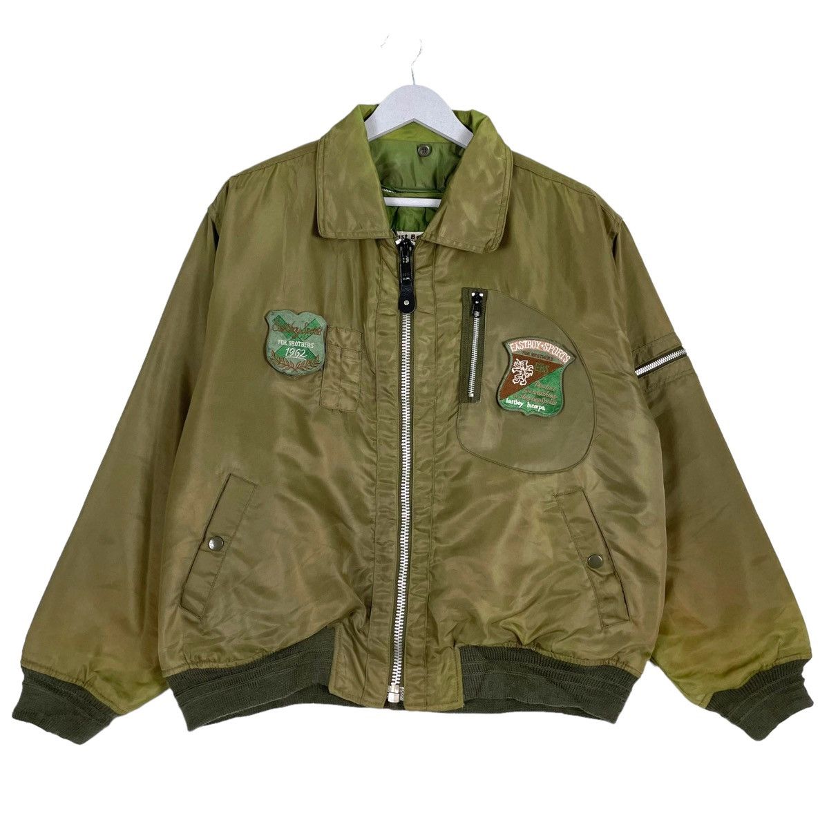 Buzz Rickson's × Japanese Brand 💥EAST BOY MA1 SPORT INCORPORATED RIOT BOMBER JACKET Size US M / EU 48-50 / 2 - 1 Thumbnail