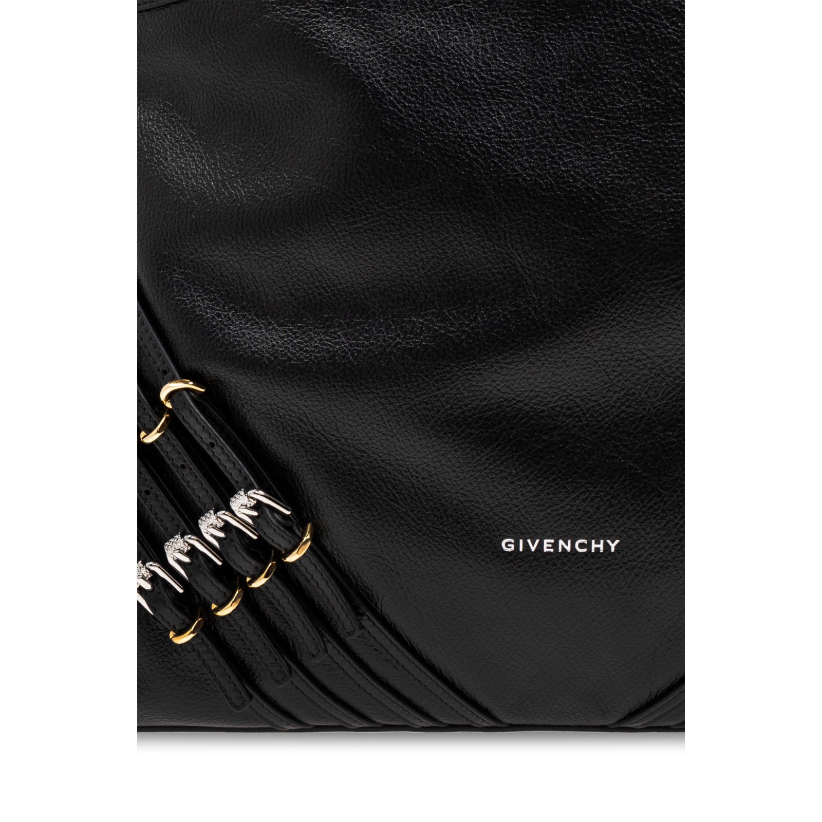 Givenchy GIVENCHY Shopper Strappy Black Shiny Leather Shoulder Bag Ne Size ONE SIZE - 4 Thumbnail