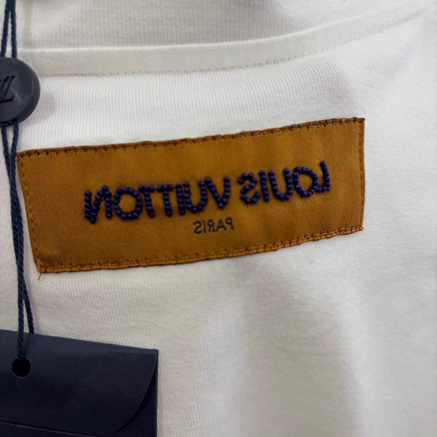 Louis Vuitton LV Dragon & Dragonball White SS Tee M (New) Size US M / EU 48-50 / 2 - 9 Thumbnail