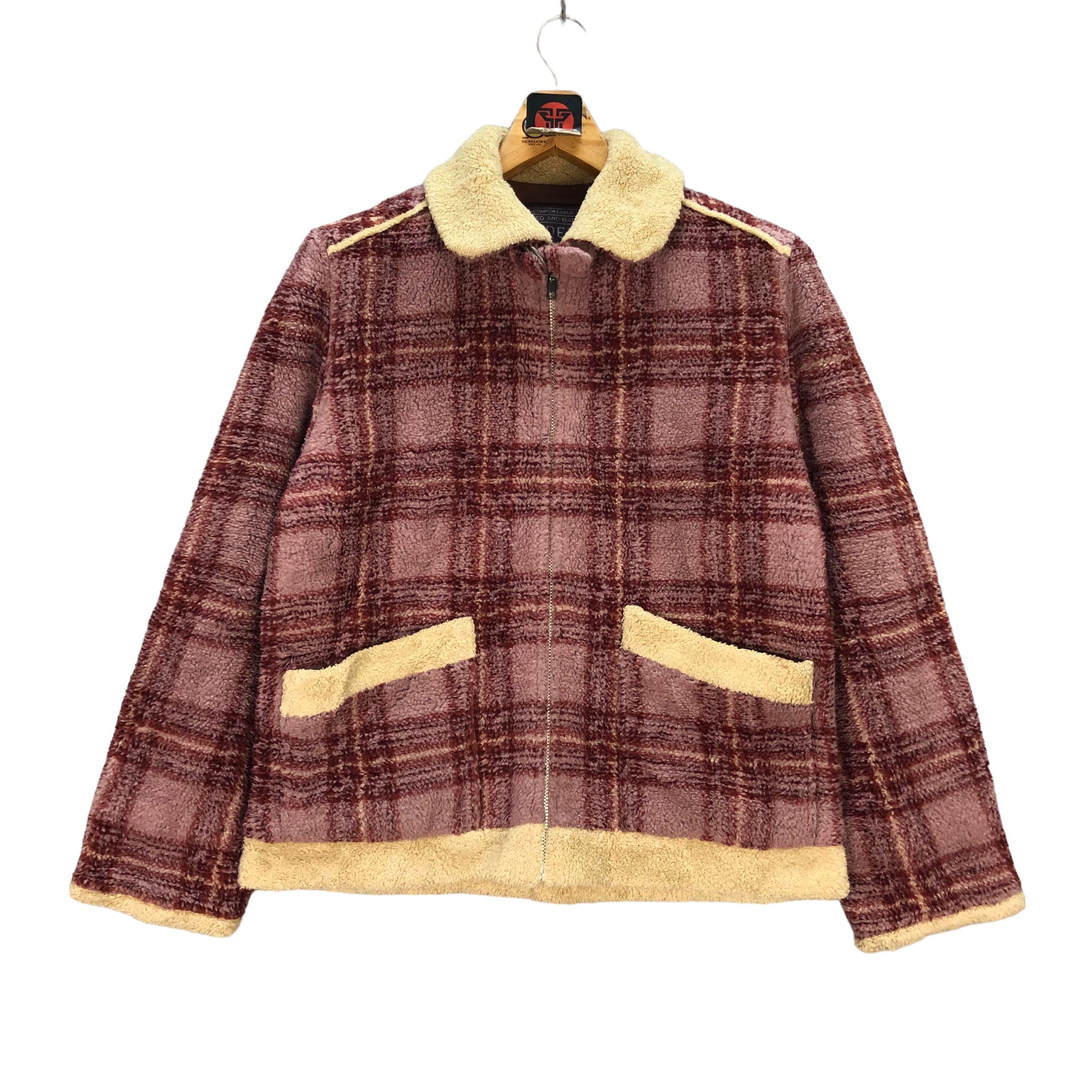 Japanese Brand PAODELO TARTAN FLEECE JACKET #7399-142 Size US M / EU 48-50 / 2 - 1 Thumbnail