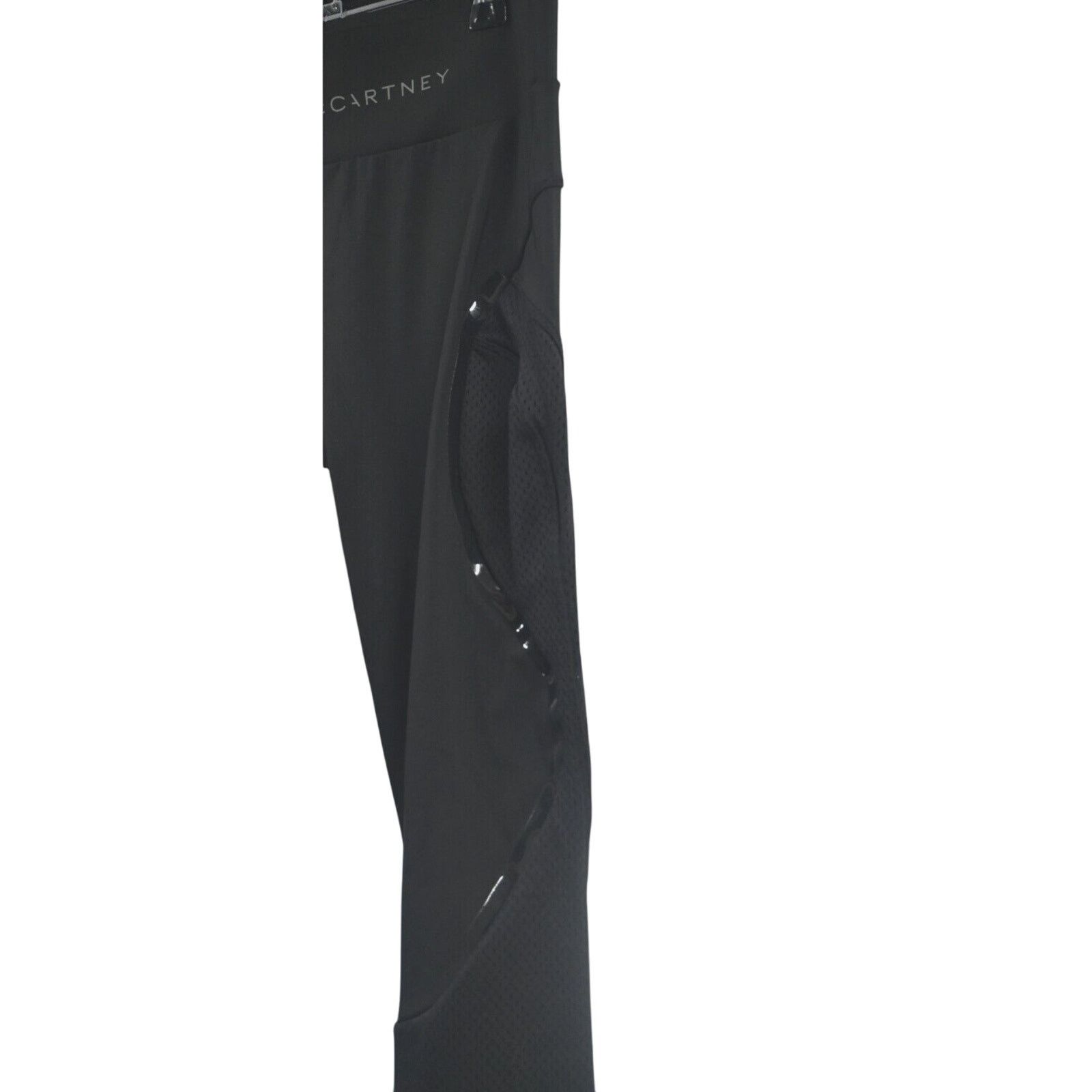 Stella McCartney Adidas Stella McCartney Black Leggings 7/8 Sustainable Small Size 27" / US 4 / IT 40 - 4 Thumbnail