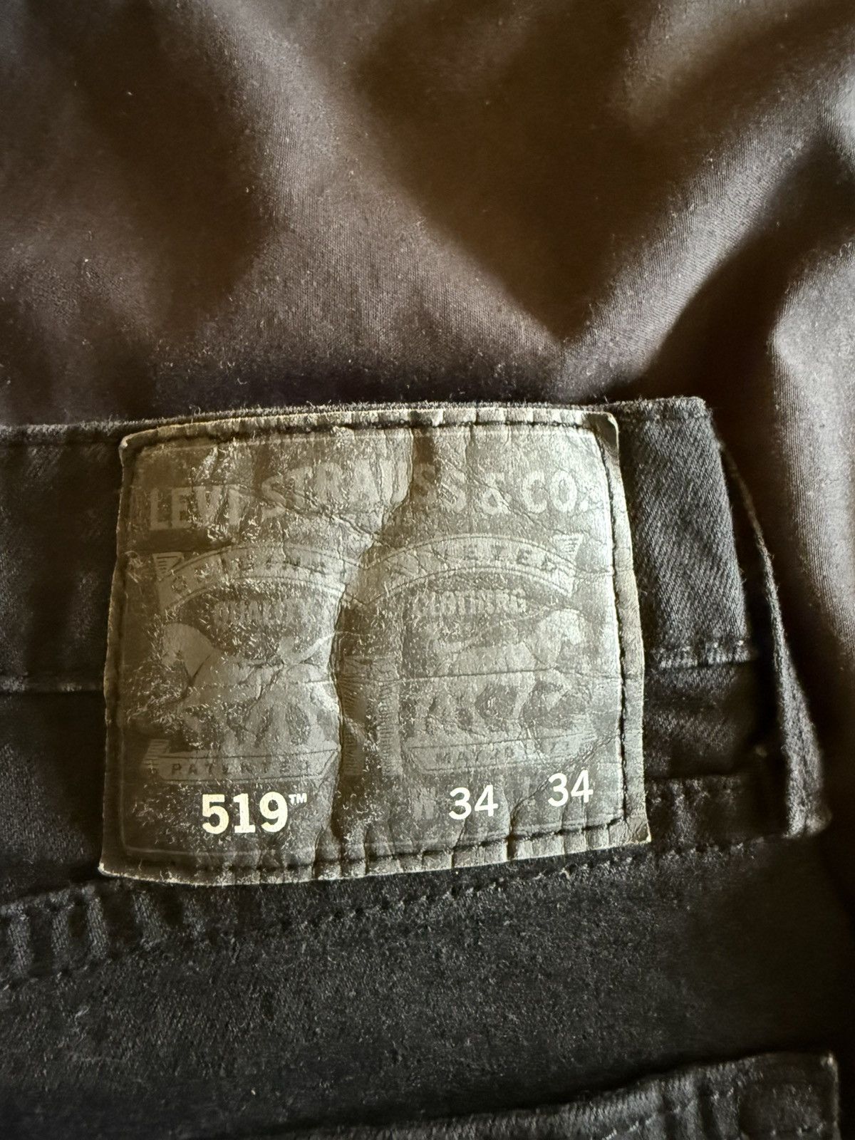 Levi's 519 denim jeans Size US 34 / EU 50 - 3 Thumbnail