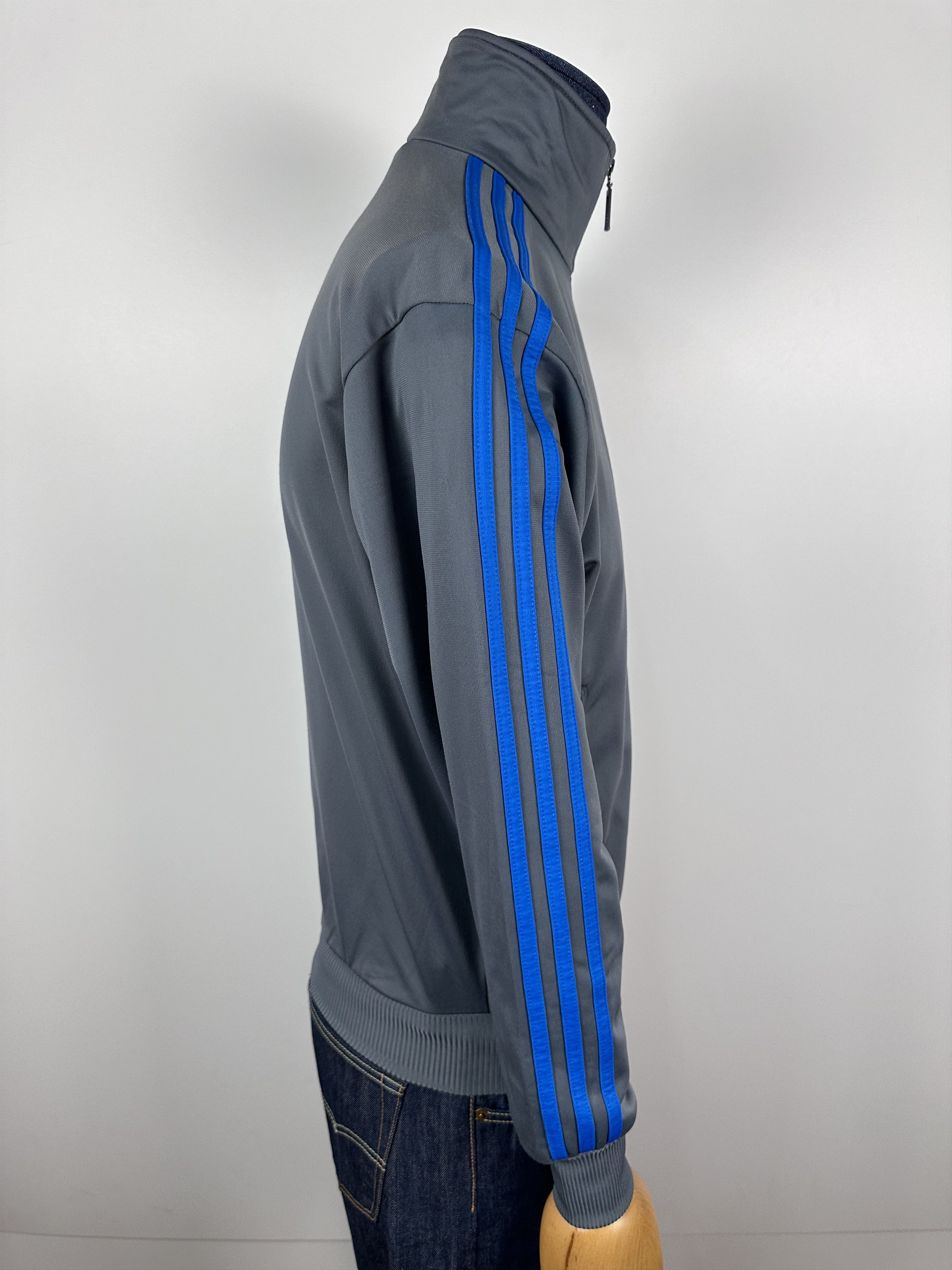 Adidas × Vintage Adidas Originals Gray Firebird Track Tracksuit Top Jacket Size US S / EU 44-46 / 1 - 9 Thumbnail