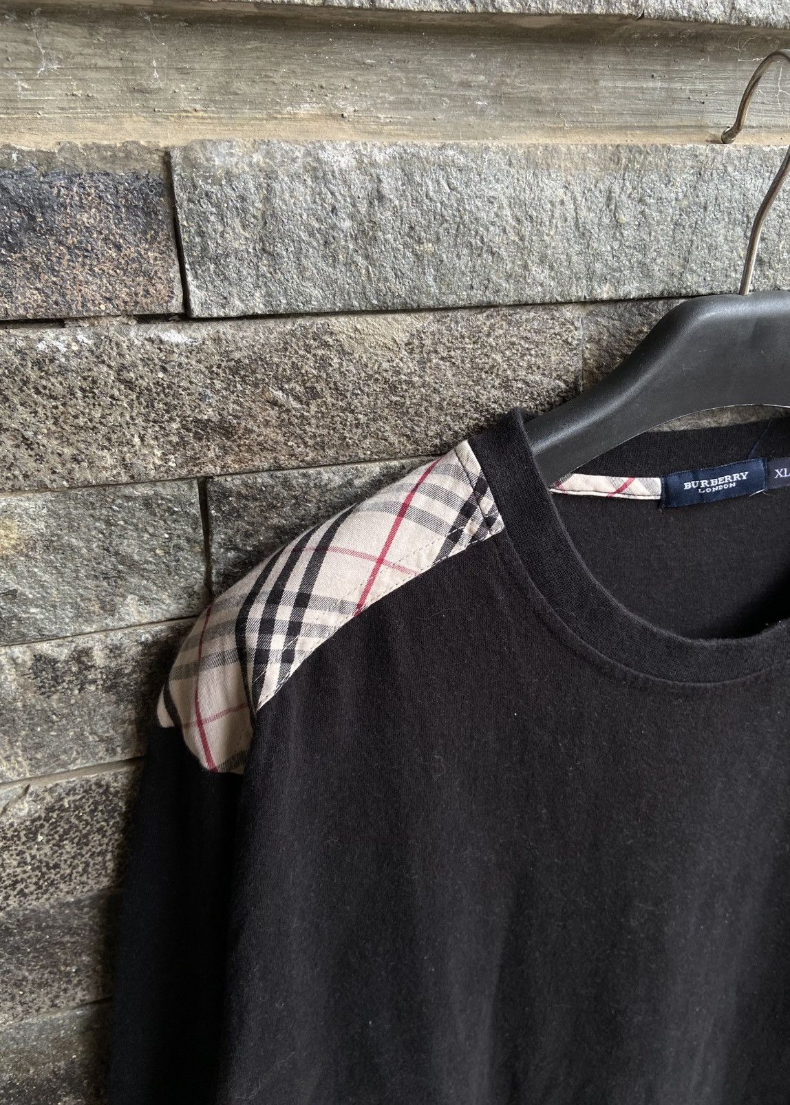 Burberry vintage BURBERRY longsleeve tshirt Size US XL / EU 56 / 4 - 4 Thumbnail